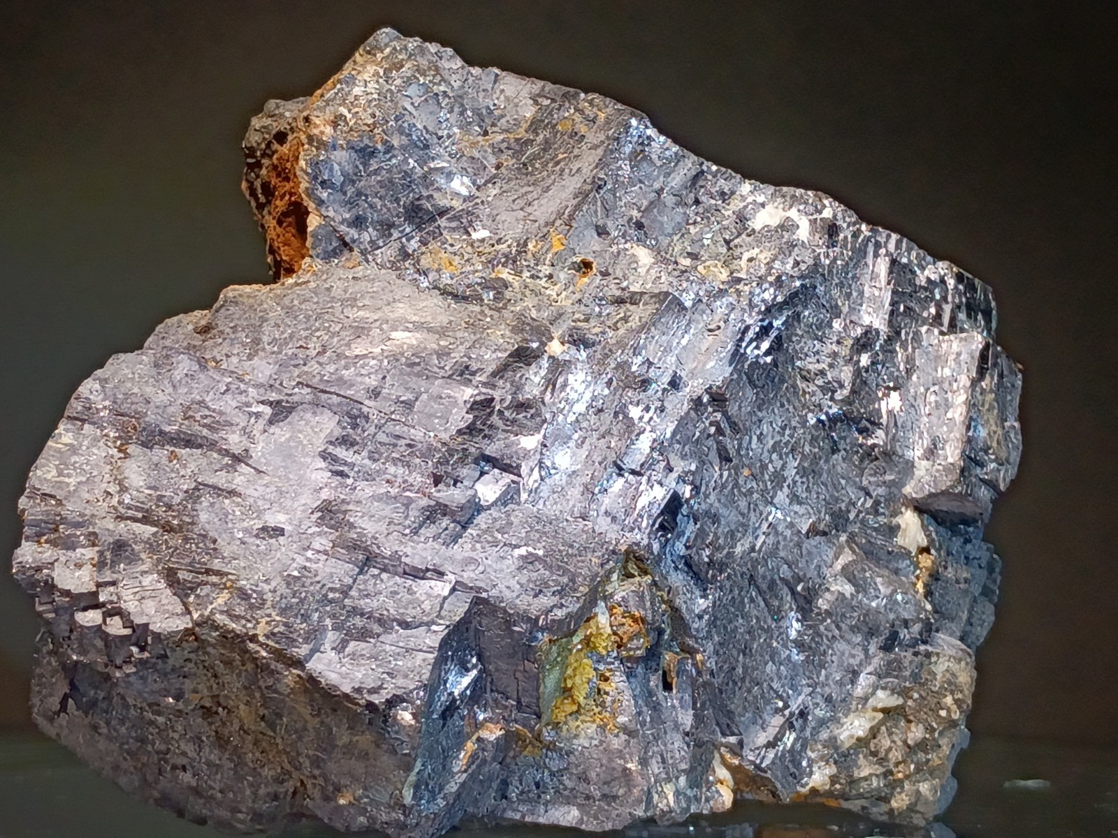 HUGE 5lb Galena - Historic Palmer Mine (Harmony) MO - Fluorescent Cerussite UV