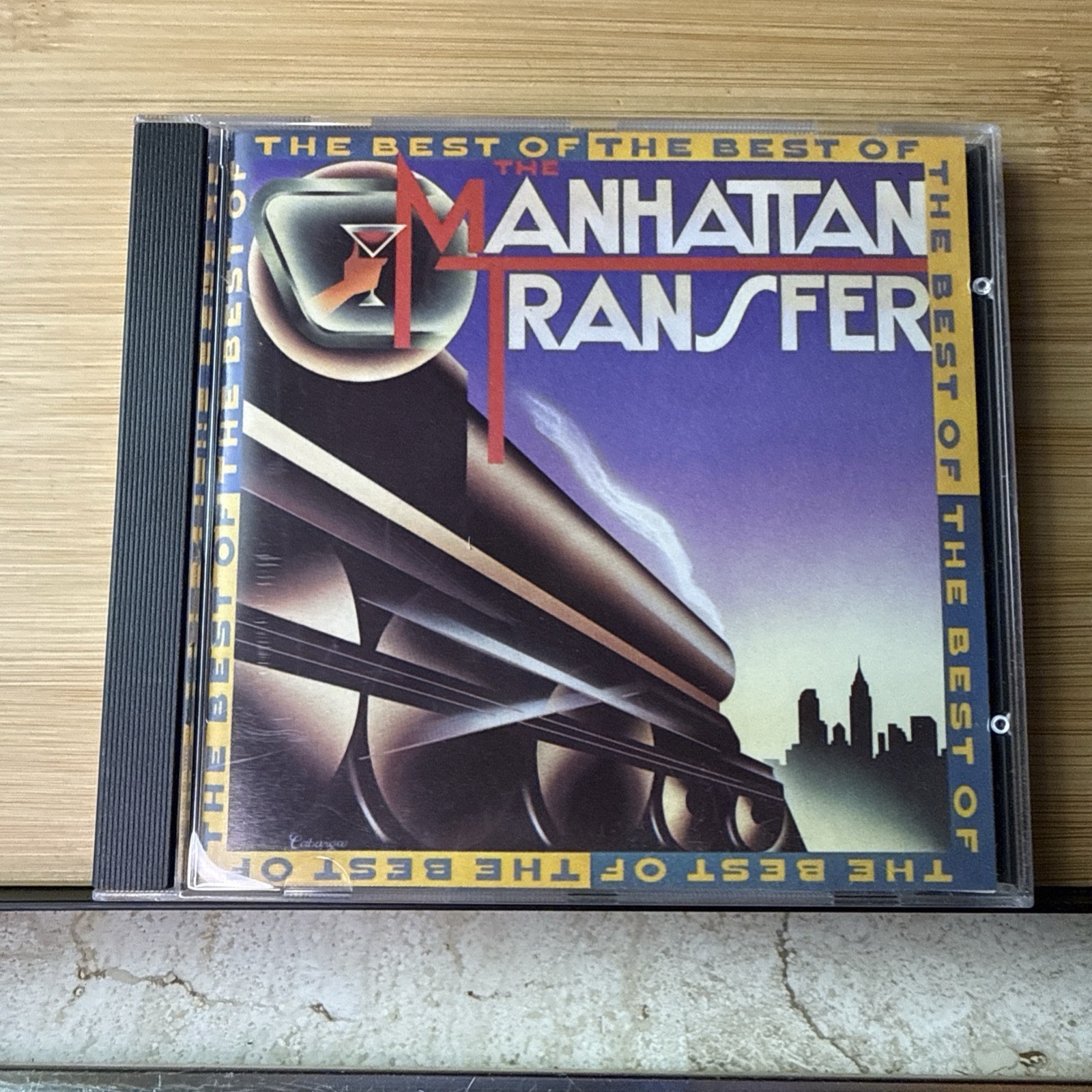 (CD) The Manhattan Transfer -The Best Of The Manhattan Transfer (1981, Atlantic) (CD) The Manhattan Transfer -The Best Of The Manhattan Transfer (1981, Atlantic)