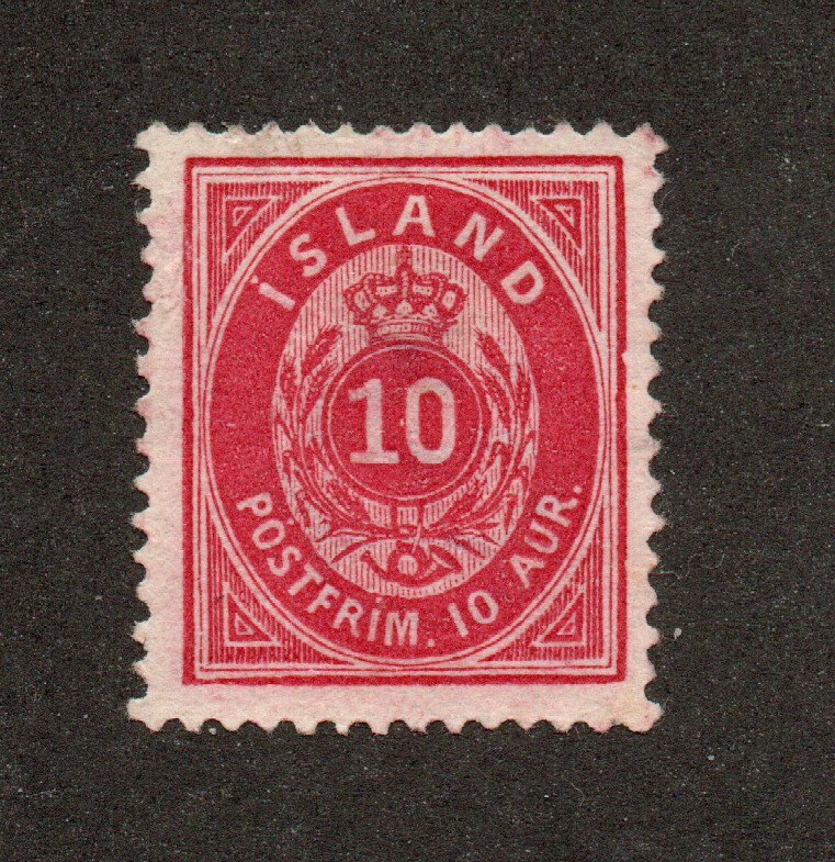 Iceland - Sc# 11 Mint no gum / Perf 14 x 13 1/2      -      Lot 1124133