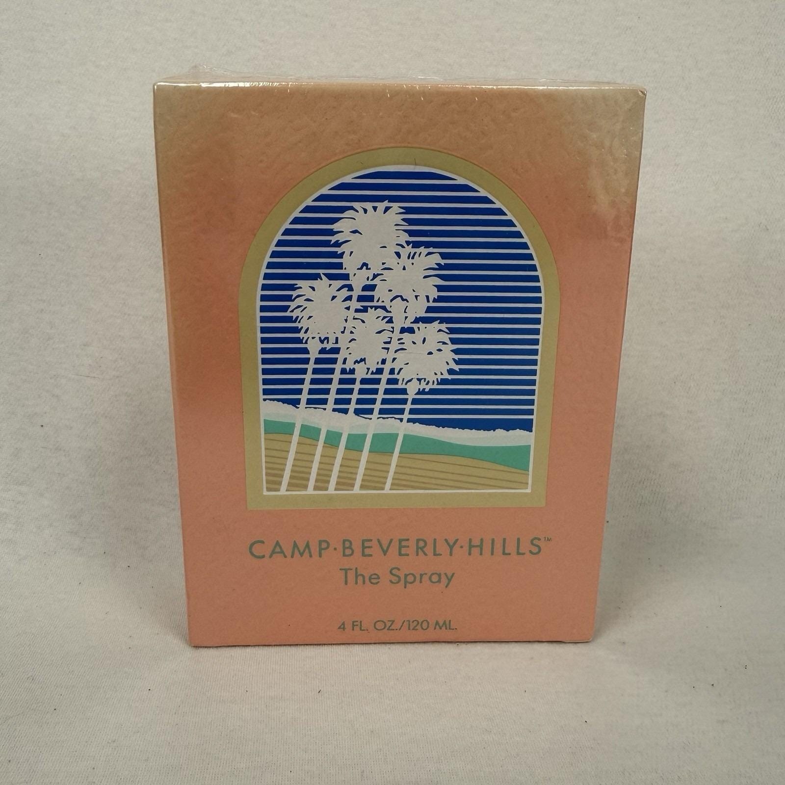 VTG 1986 Camp Beverly Hills The Spray 4 fl oz/120 ml EDT Women\'s Perfume SEALED VTG 1986 Camp Beverly Hills The Spray 4 fl oz/120 ml EDT Women\'s Perfume SEALED