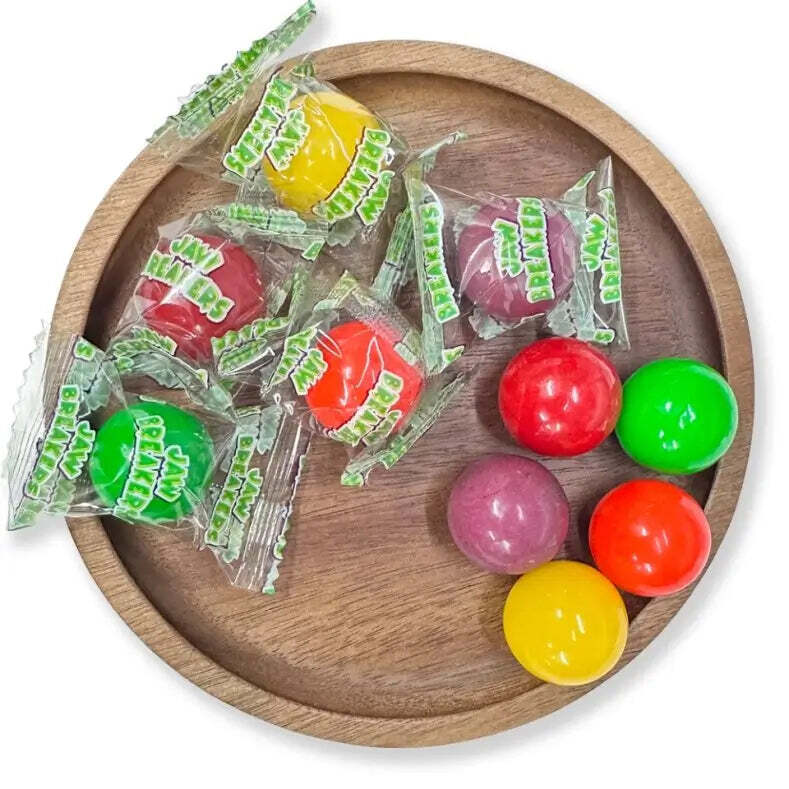 Premium Assorted Fruit Jawbreaker - Multi-Color Fruit Flavored, Hard Candy Treat Premium Assorted Fruit Jawbreaker - Multi-Color Fruit Flavored, Hard Candy Treat