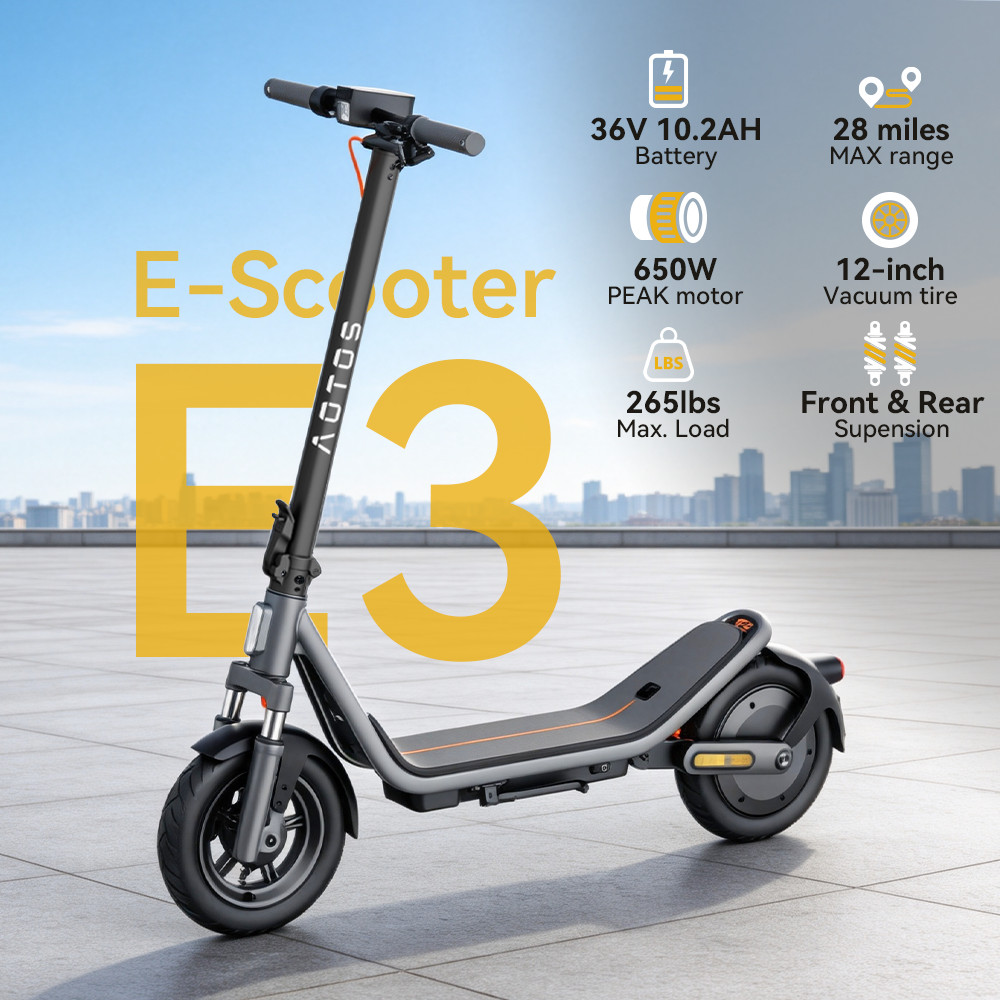 Electric Scooter for Adults 650W Folding Commuting E-Scooter w/ APP 20MPH Speed Electric Scooter for Adults 650W Folding Commuting E-Scooter w/ APP 20MPH Speed