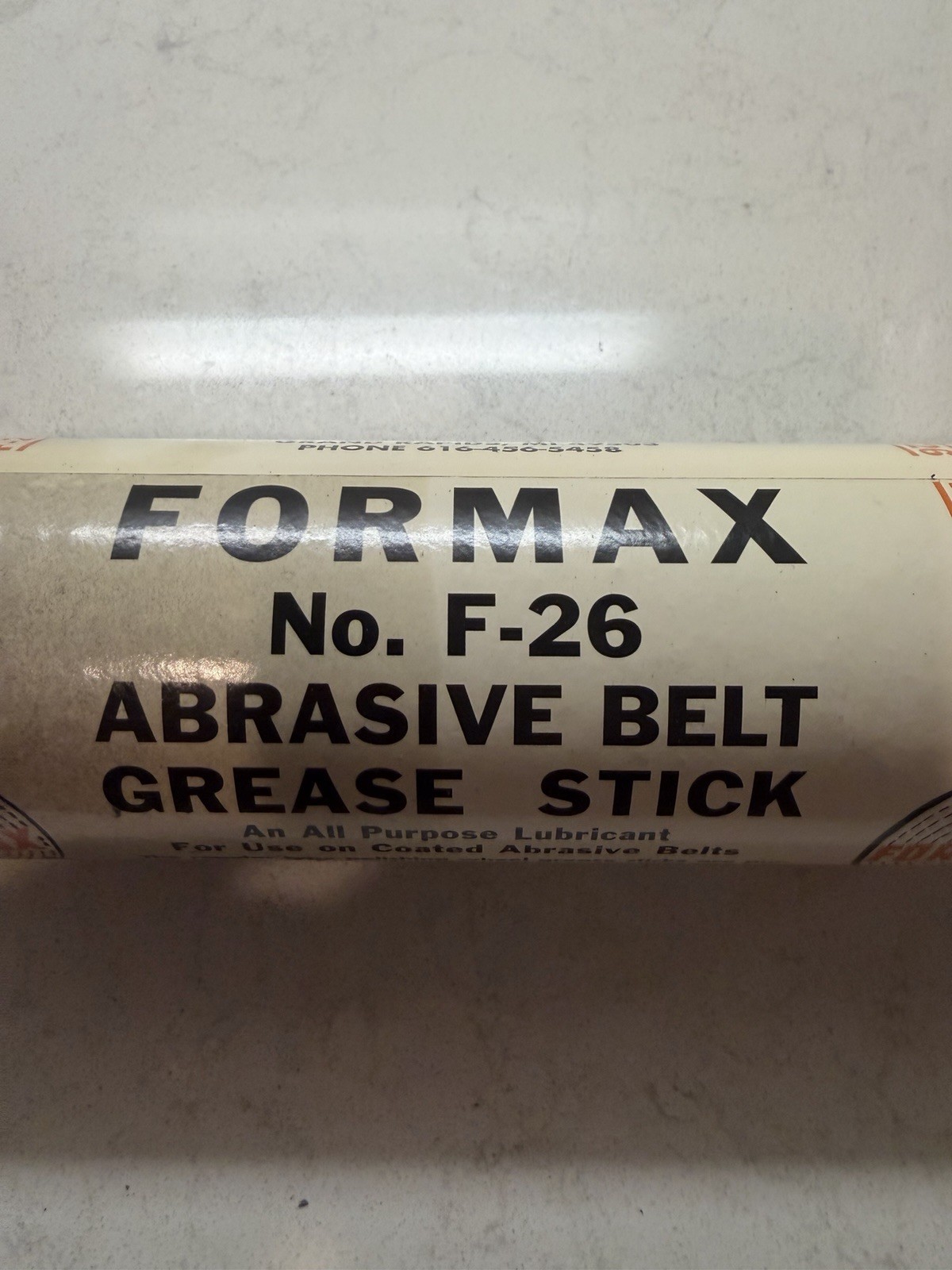 11 NOS FORMAX F-26 Abrasive Belt Grease Sticks Belt Dressing Metalworking USA