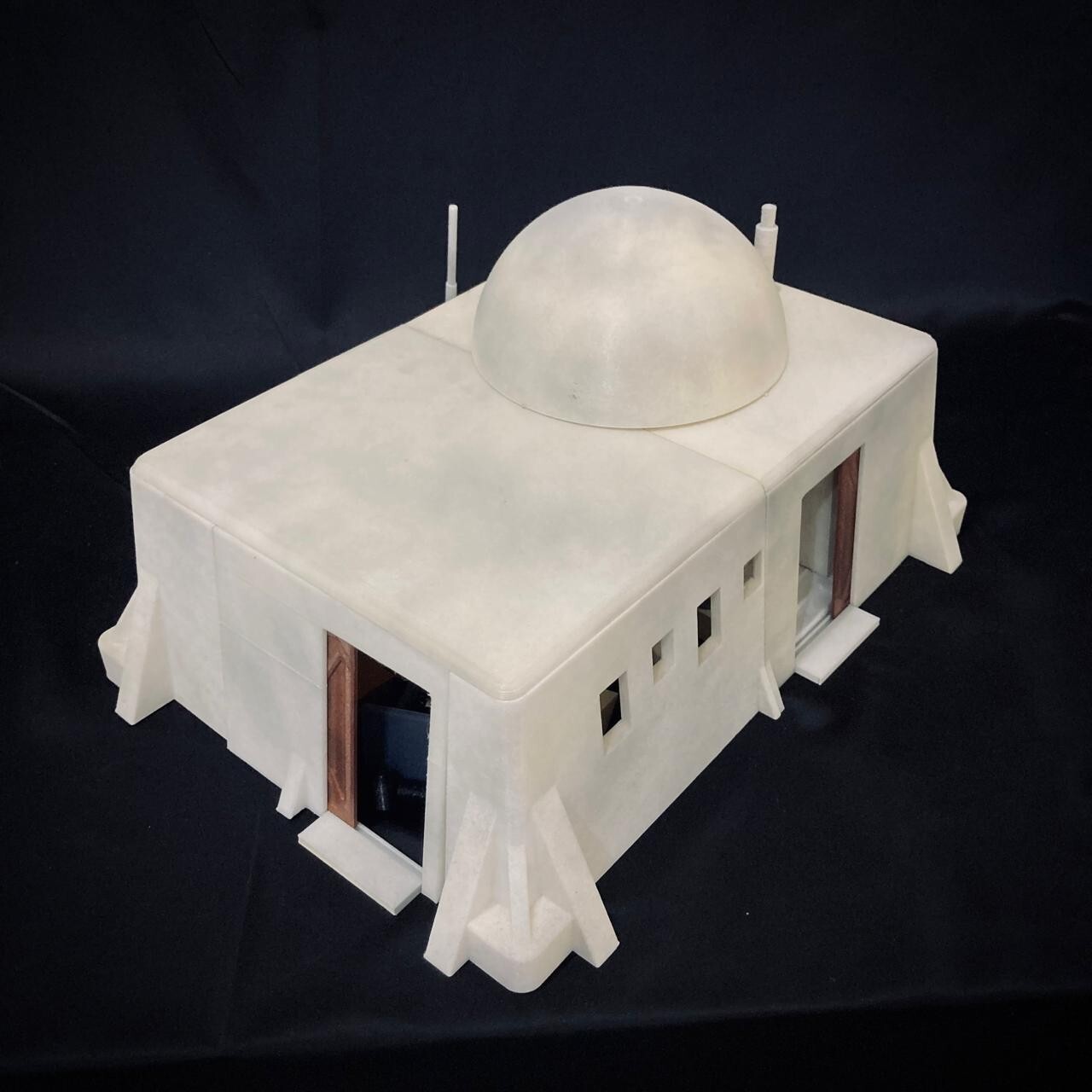 Obi-Wan Kenobi\'s Tatooine House Ben\'s home Diorama for 3.75in (1:18) Figure