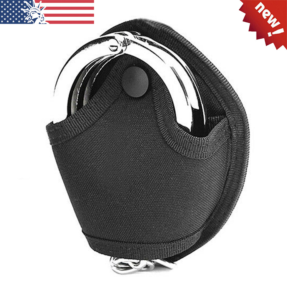 Handcuff Holder Tactical Molle Nylon Handcuff Case Police Holster Handcuff Pouch
