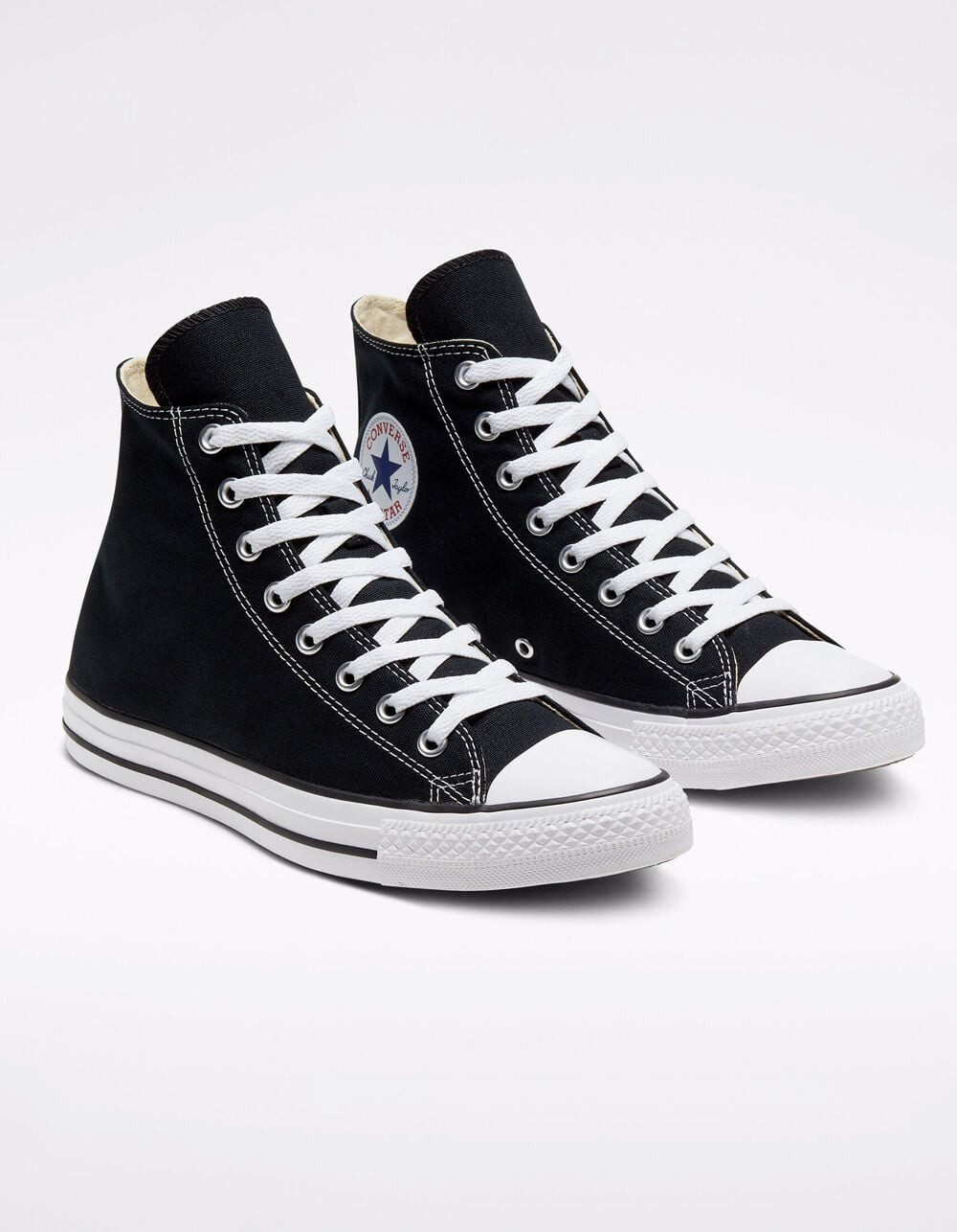 CONVERSE Chuck Taylor All Star Black High Top Shoes Black New Wt CONVERSE Chuck Taylor All Star Black High Top Shoes Black New Wt