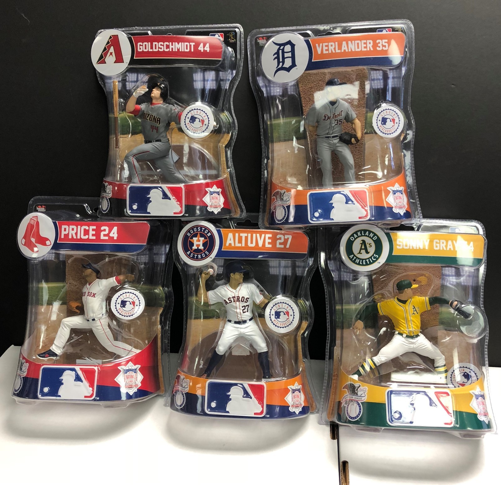 2016 Imports Dragon MLB Complete Set of 25 Series 1-3 Mike Trout Verlander