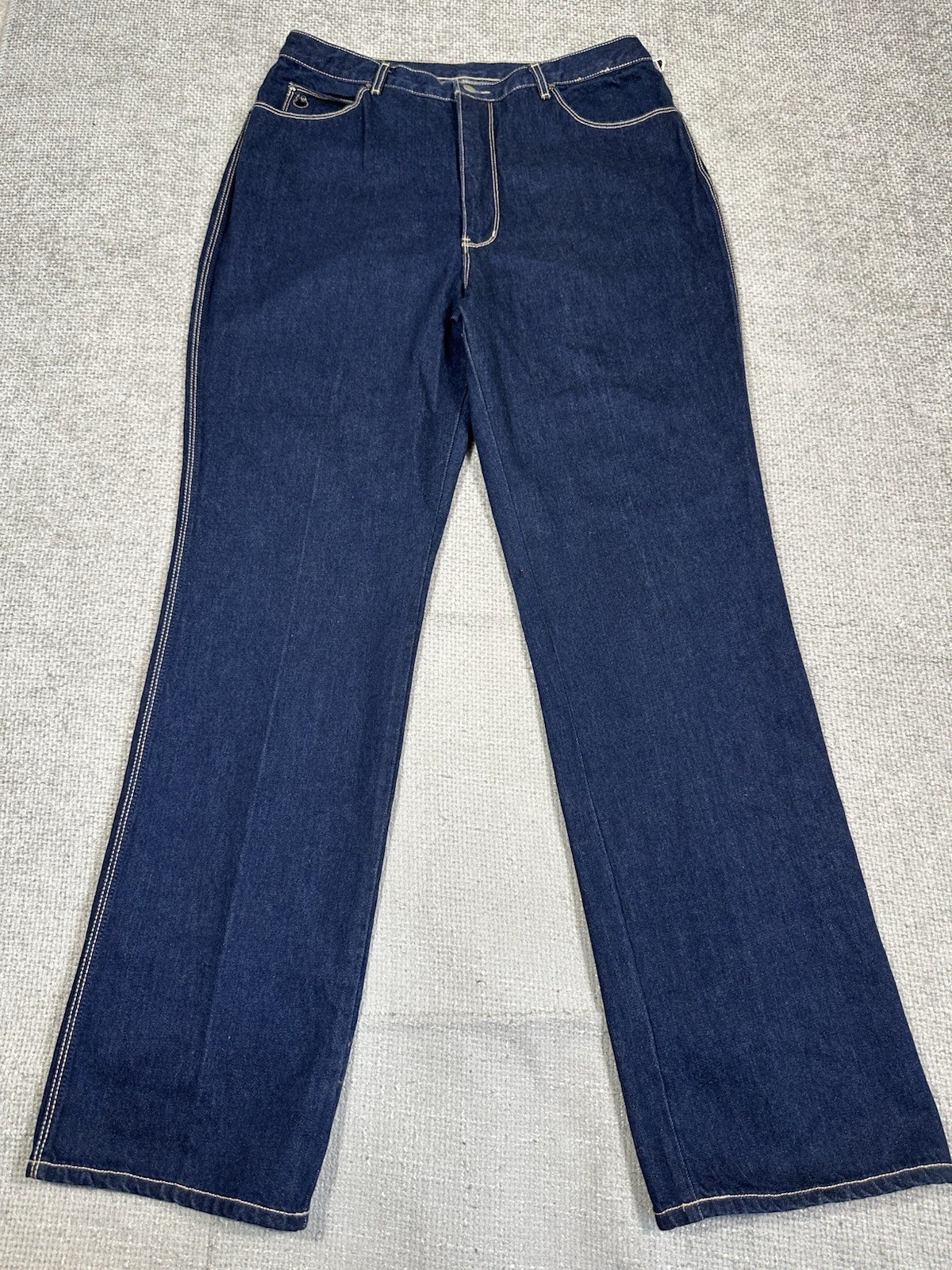 Vtg Gloria Vanderbilt Murjani Jeans Womens 36 35x34.5 Blue Cotton Hong Kong 80s Vtg Gloria Vanderbilt Murjani Jeans Womens 36 35x34.5 Blue Cotton Hong Kong 80s