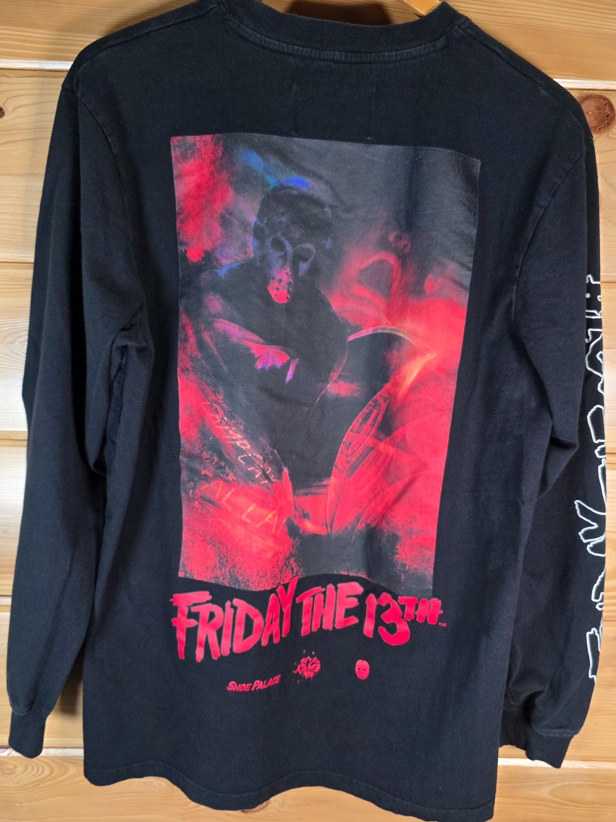 Shoe Palace Friday The 13th Long Sleeve T-Shirt Men Large Halloween Horror