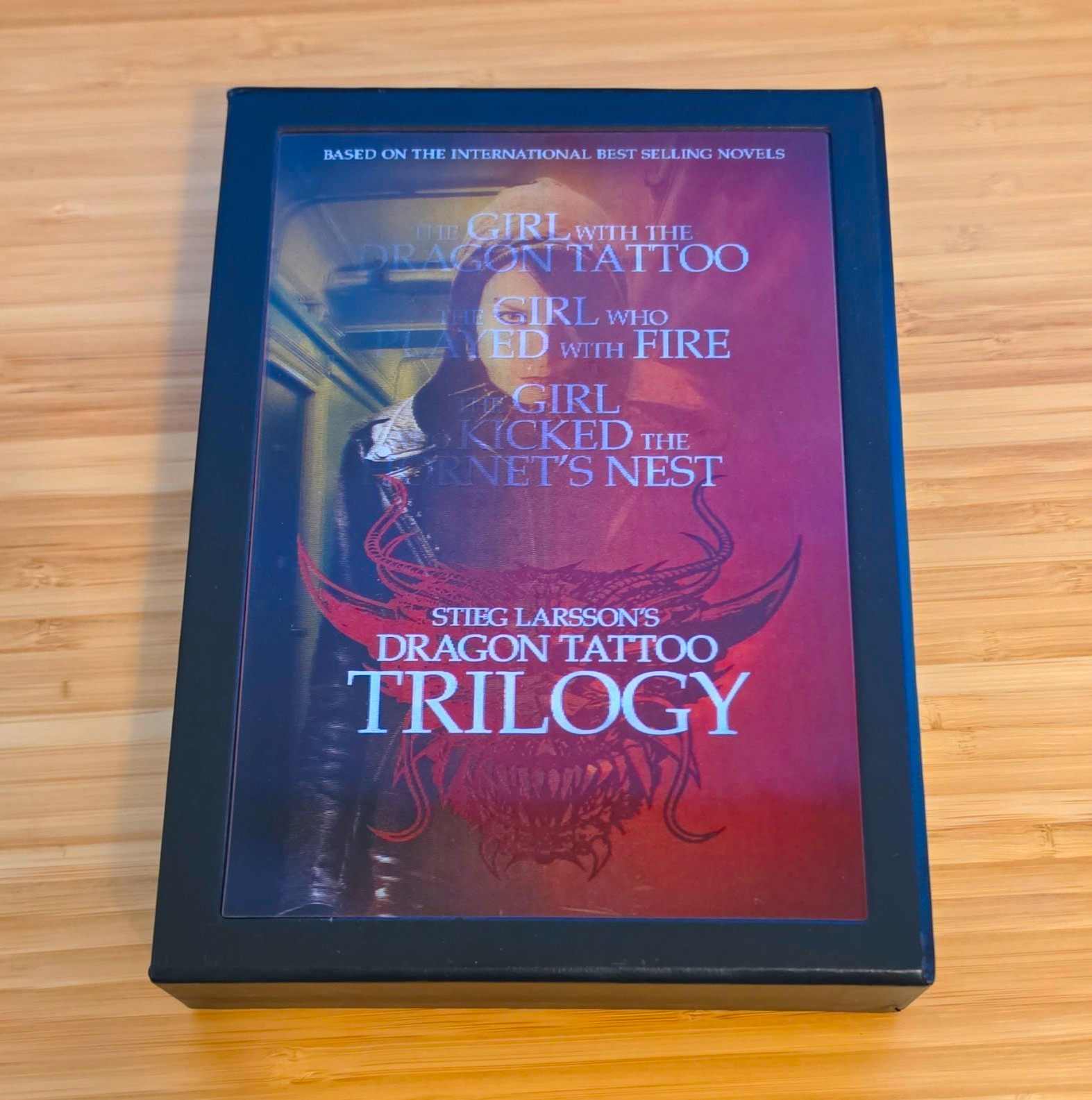 Stieg Larsson\'s Dragon Tattoo Trilogy DVD Box Set Bonus Disc