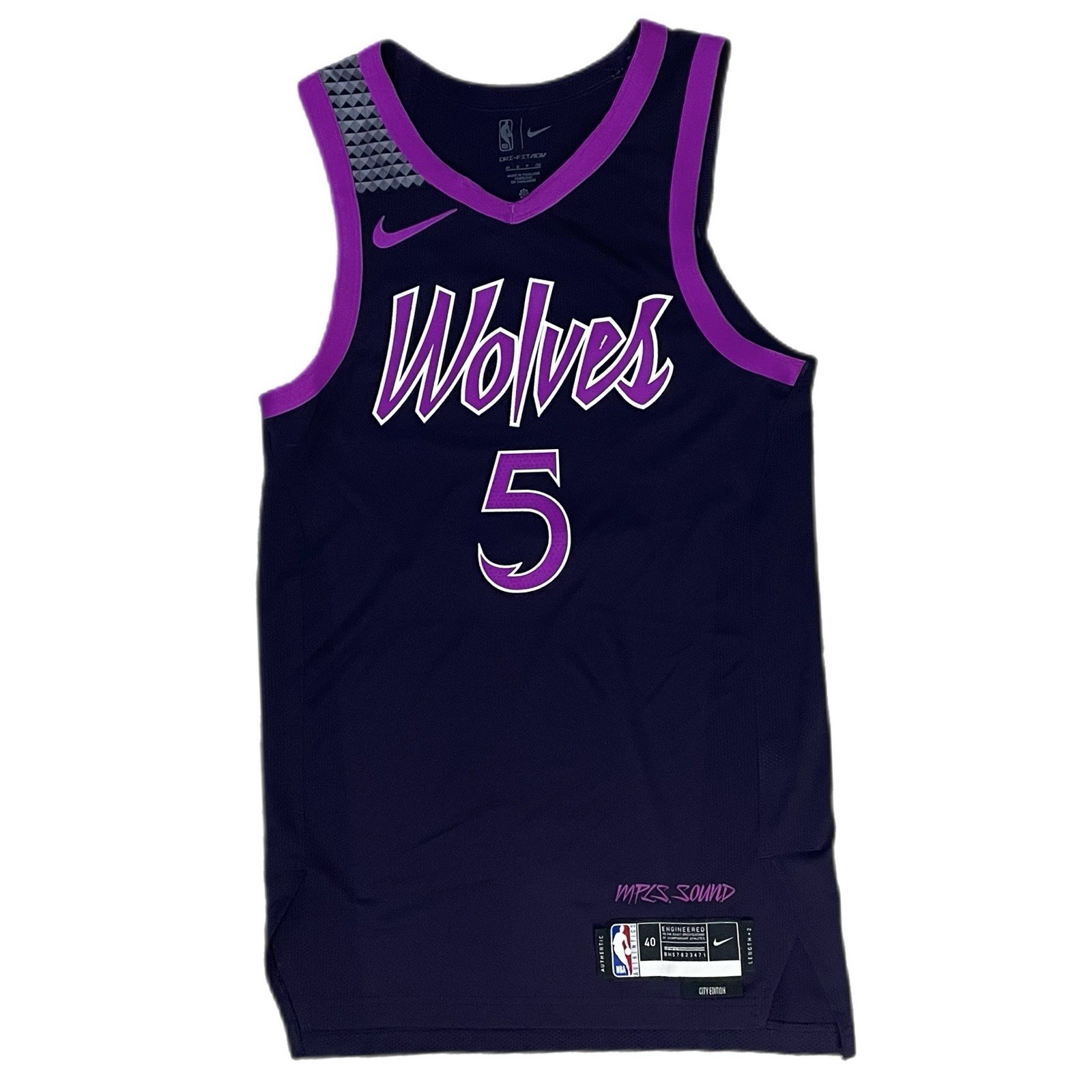 Nike Minnesota Timberwolves Anthony Edwards DriFit ADV City Edition Jersey 25-26 Nike Minnesota Timberwolves Anthony Edwards DriFit ADV City Edition Jersey 25-26