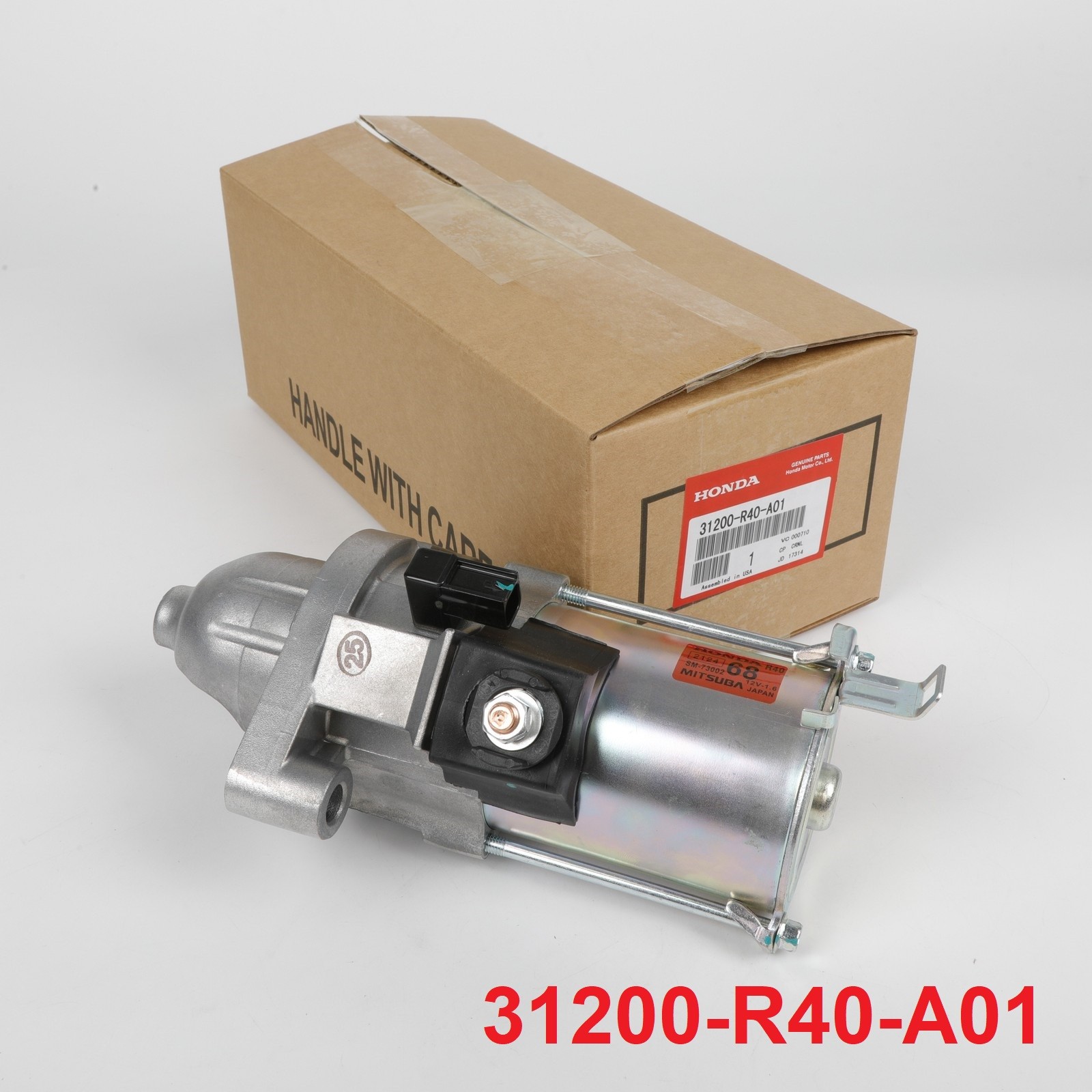 OEM Genuine Starter For 2008-12 Accord CR-V Element Acura TSX 2.4L 31200-R40-A01