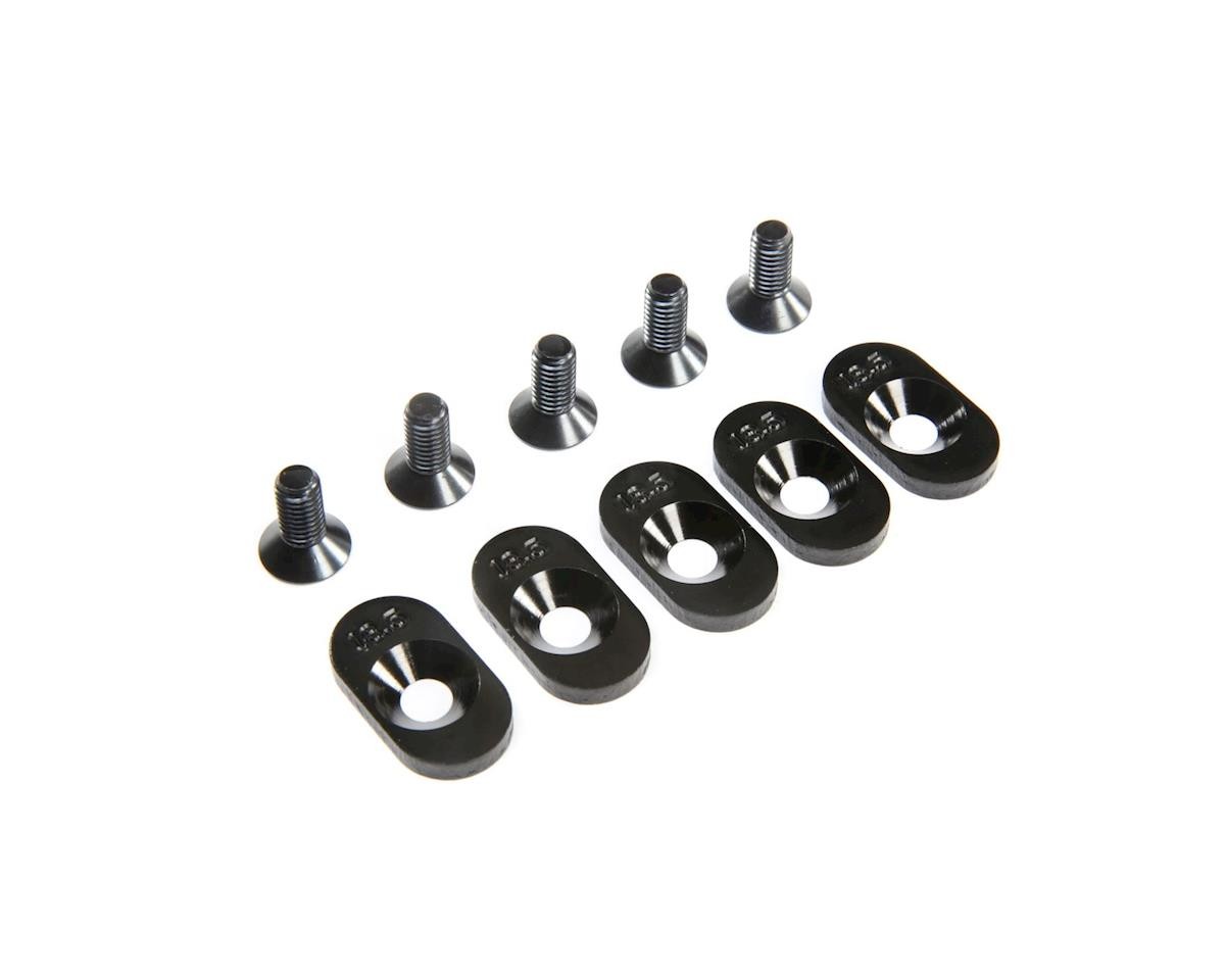 LOSI LOS252100 ENGMNTINSERT+SCRWSBLK 185T 5PC 5IVET D31 LOSI LOS252100 ENGMNTINSERT+SCRWSBLK 185T 5PC 5IVET D31