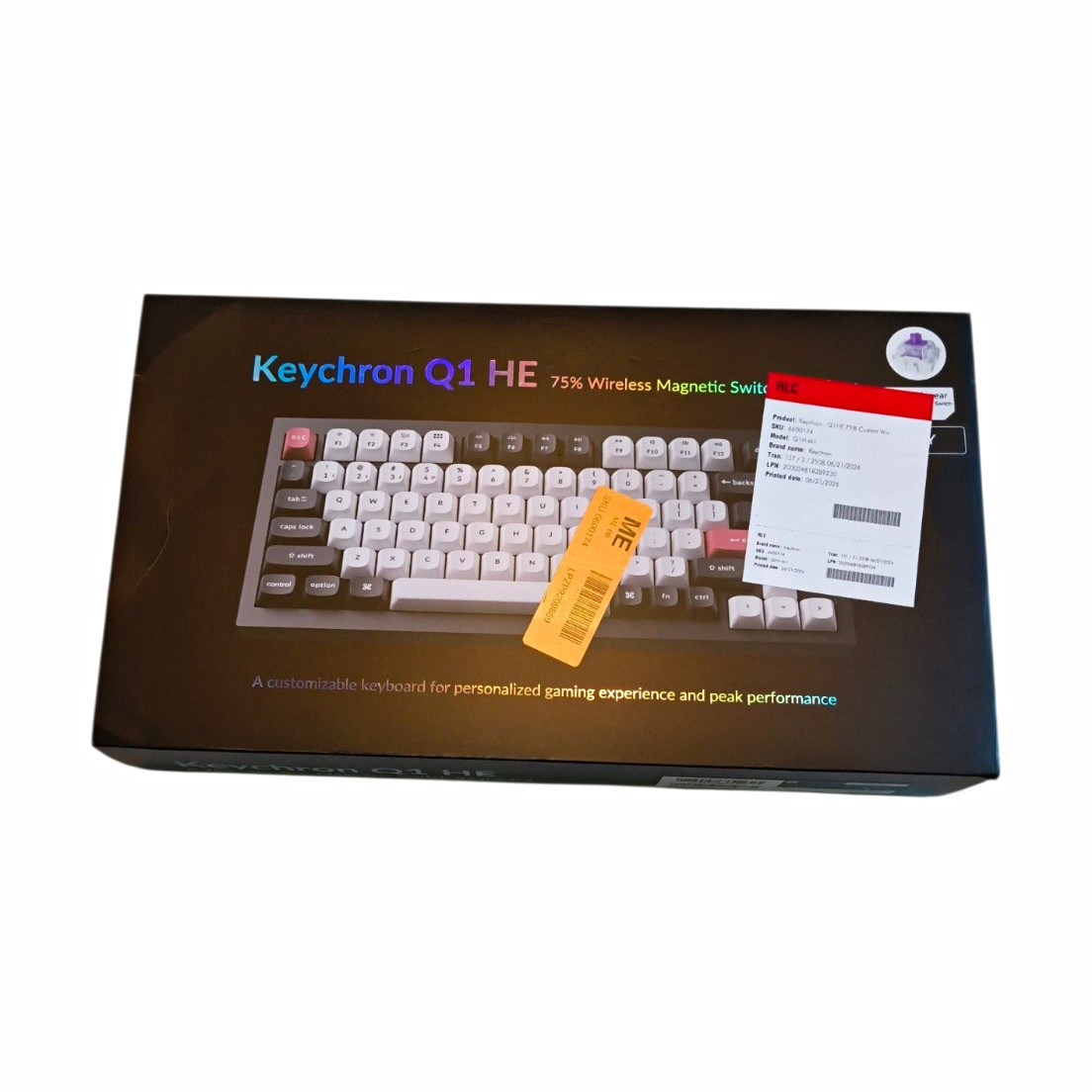 Keychron Q1 HE 75% Wireless Magnetic Mechanical Keyboard QWERTY English Keychron Q1 HE 75% Wireless Magnetic Mechanical Keyboard QWERTY English