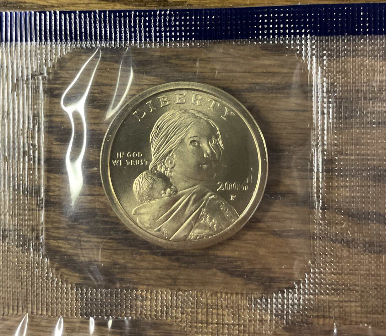 2006 P Native American Sacagawea Dollar from Mint Set in Mint Cello Ships Free 2006 P Native American Sacagawea Dollar from Mint Set in Mint Cello Ships Free