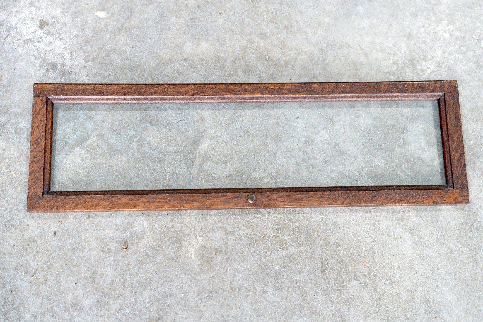 Antique Macey Barrister Stacking Bookcase Door Salvage Part Only Oak Vintage
