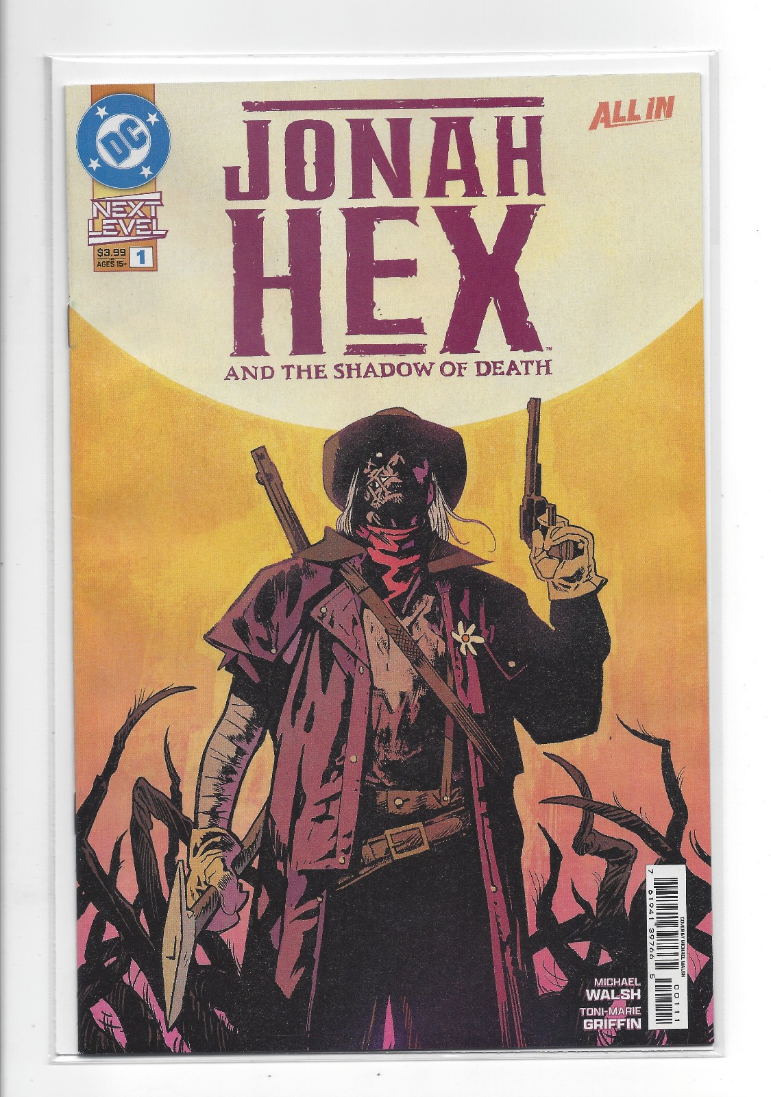 Jonah Hex #1 A Michael Walsh Cover 1st Print NM/NM+ DC Comics 2026