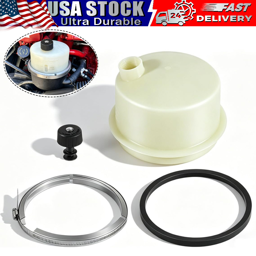 575.1078CK Power Steering Reservoir Cover Fits Freightliner & Peterbilt Trucks