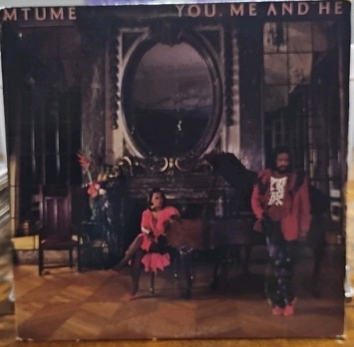 MTUME YOU, ME AND HE LP ORIG '84 EPIC FE-39473 SYNTH FUNK MODERN SOUL R&B VG+