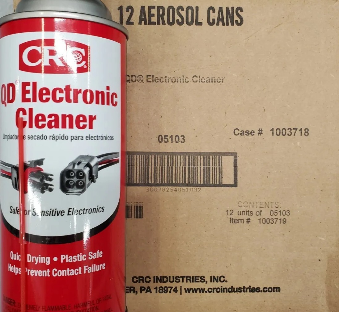 CRC QD Electric Cleaner 05103 12-PK CRC QD Electric Cleaner 05103 12-PK