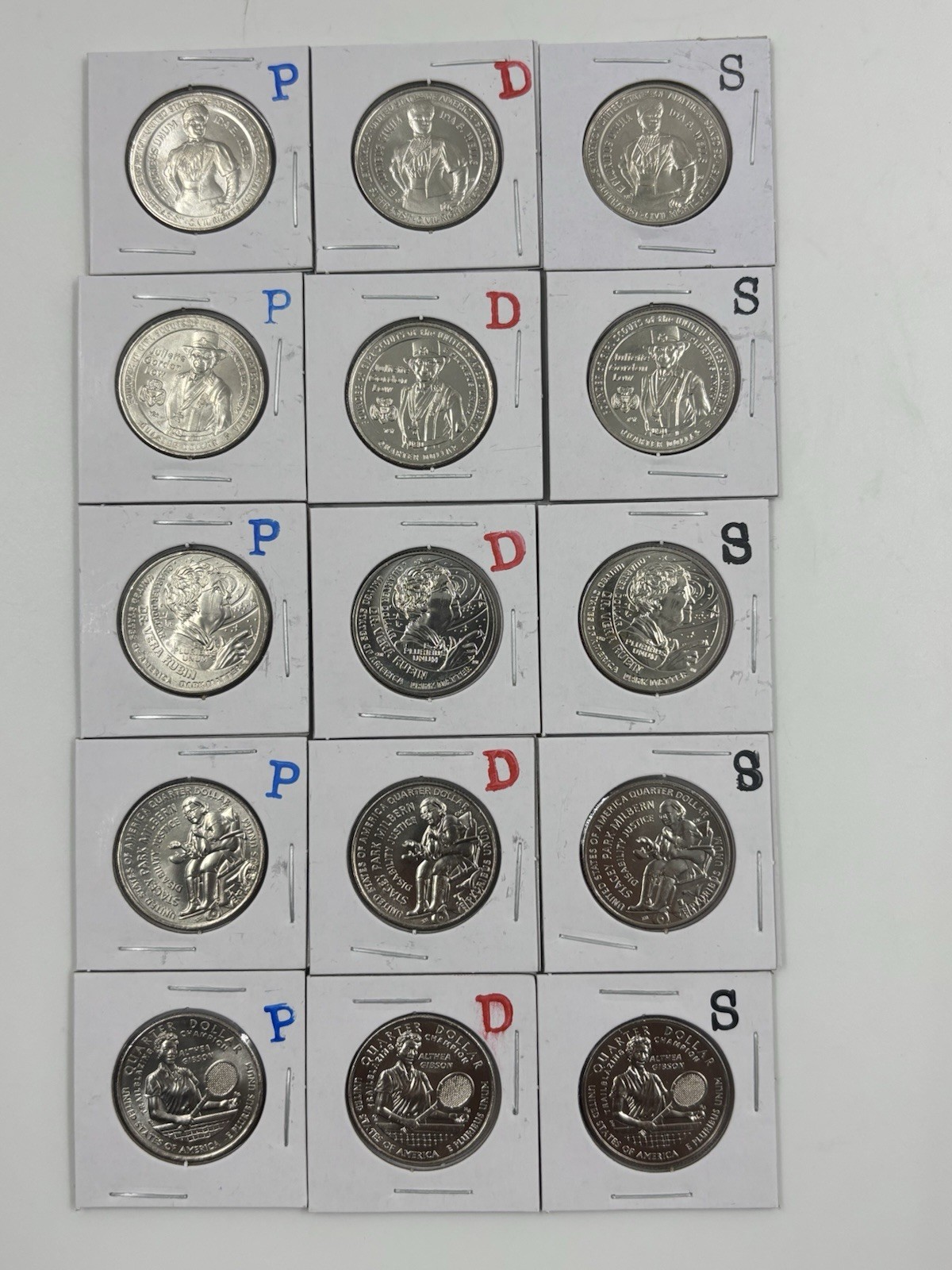 2025 P D S IDA AMERICAN WOMEN QUARTERS AWQ 25C ⭐15 COIN ANNUAL SUBSCRIPTION⭐