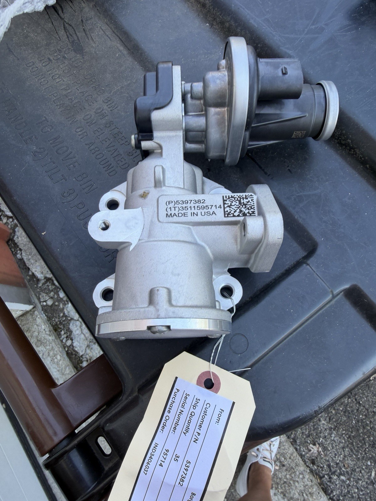 New BorgWarner EGR Valve for Cummins ISB / B6.7 6.7L (P/N 5397382) New BorgWarner EGR Valve for Cummins ISB / B6.7 6.7L (P/N 5397382)
