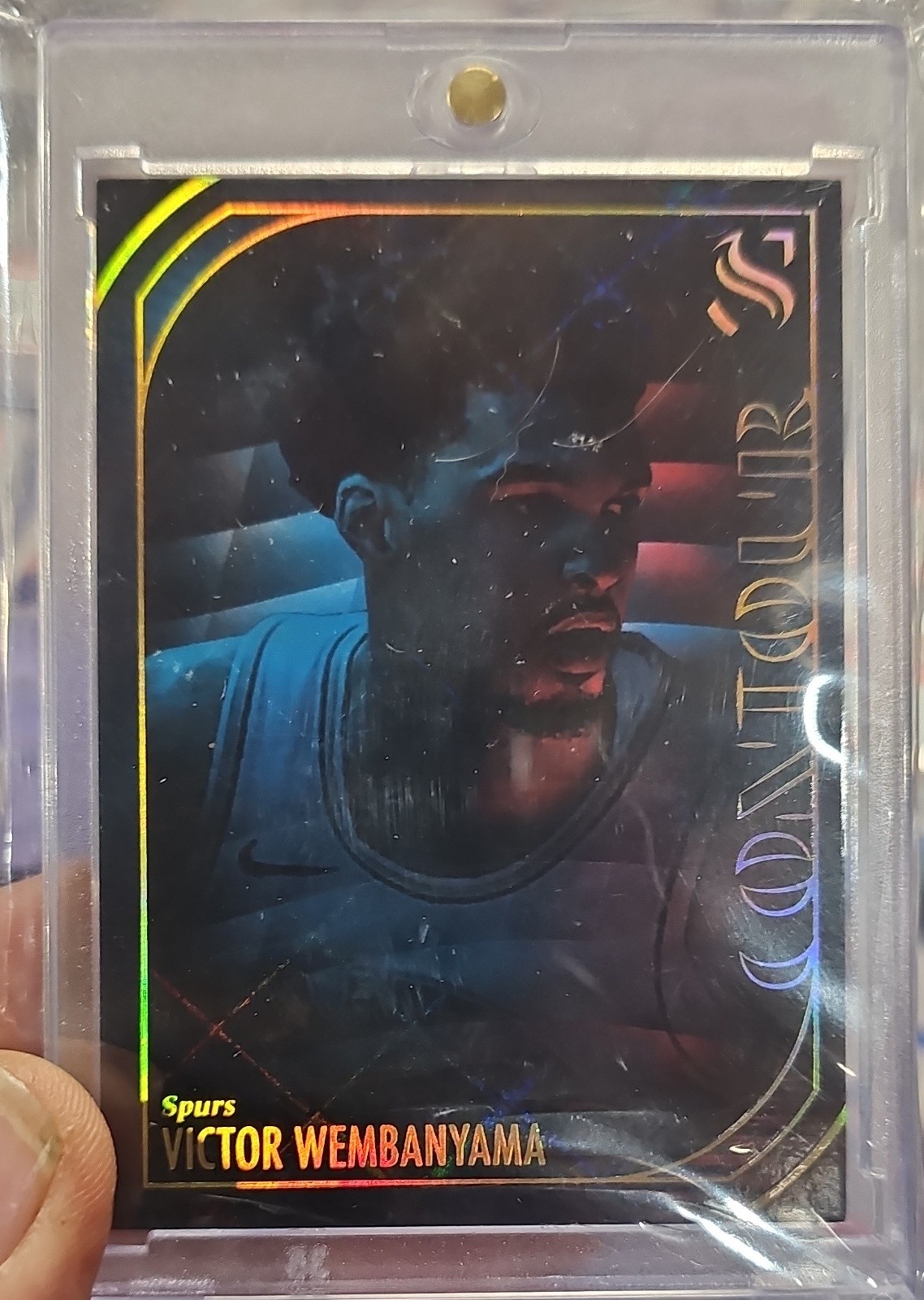 2024/25 Panini Silhouette - Contour Victor Wembanyama #15 Spurs Wicked Awesome🔥 2024/25 Panini Silhouette - Contour Victor Wembanyama #15 Spurs Wicked Awesome🔥