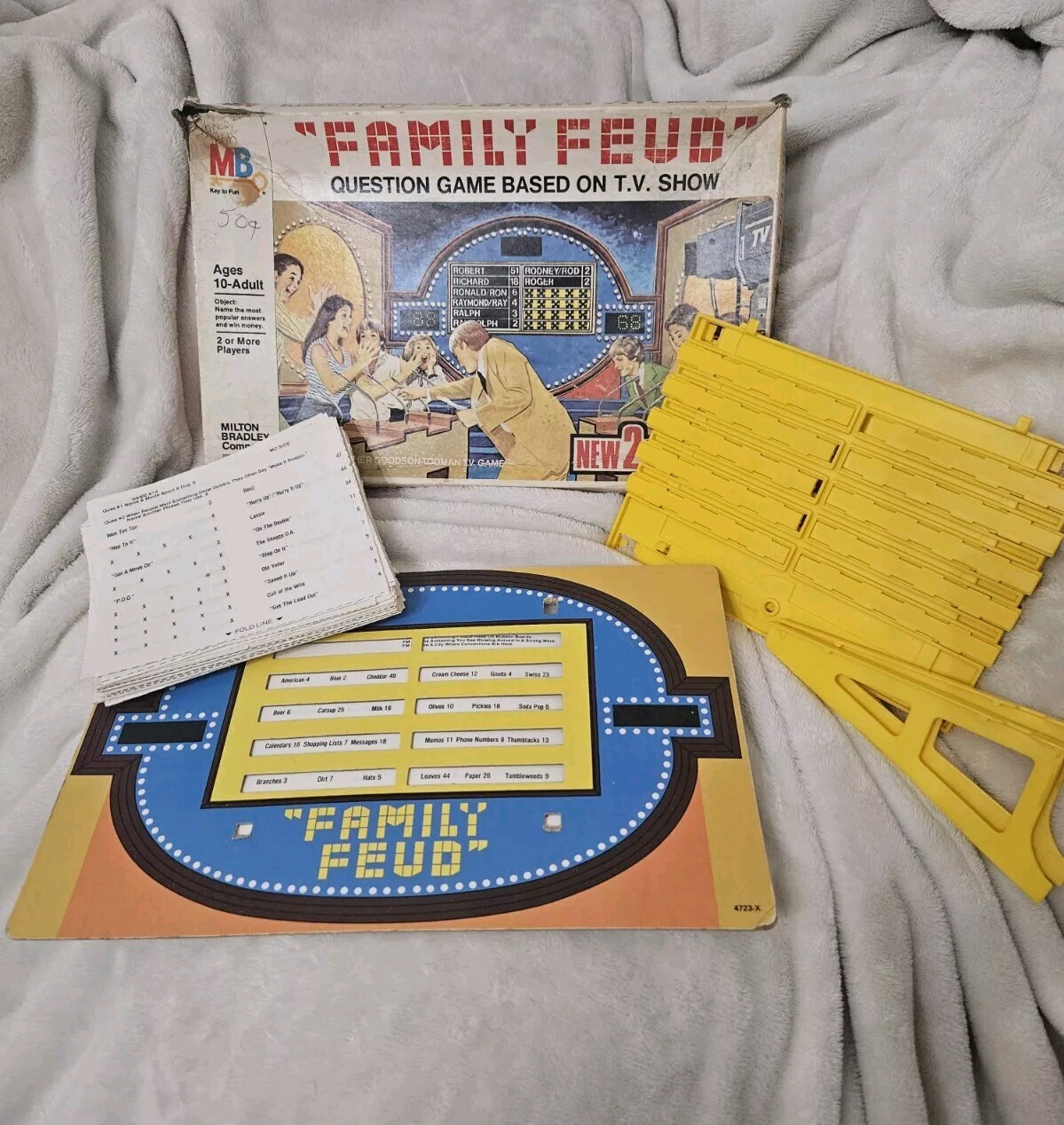 Vintage Americana Family Feud Board Game 1978 2nd Edition by Milton Bradley