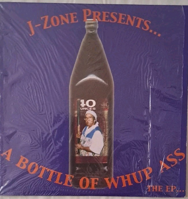 J-Zone Presents  A Bottle of Whup Ass  12-inch vinyl IMPORT   RARE