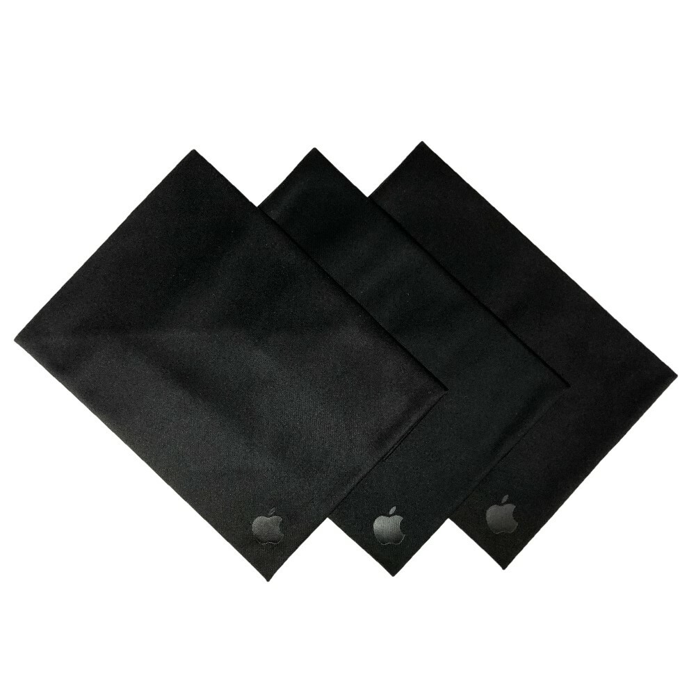 3PCS Genuine Apple Microfiber Cleaning Cloths 7\'x7\' Screen Wipes For iPad/iPhone 3PCS Genuine Apple Microfiber Cleaning Cloths 7\'x7\' Screen Wipes For iPad/iPhone
