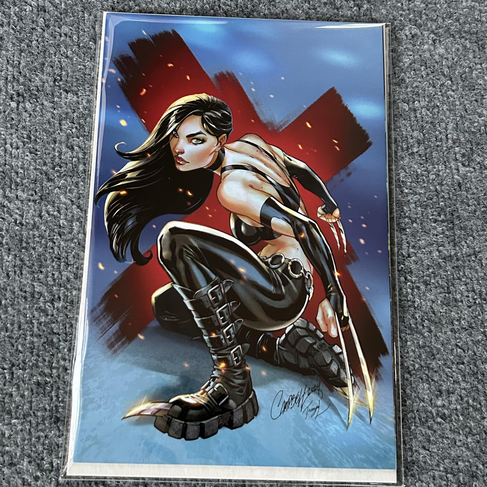 Marvel Laura Kinney Wolverine #1 Incentive Variant 1:00 Virgin X-23 Campbell