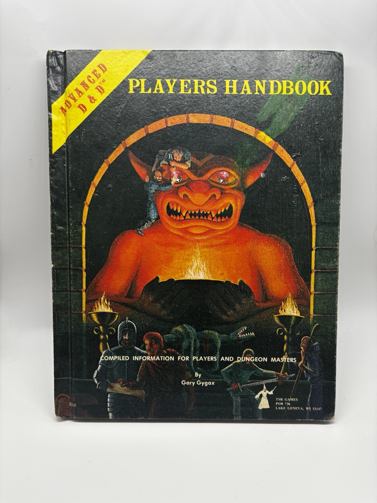 1980 AD&D Players Handbook 1st Ed 6th Printing January Advanced D&D RPG VTG