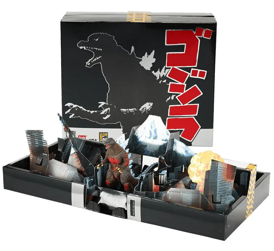 SDCC 2014 Bandai Godzilla 60th Anniversary Exclusive DIORAMA PLAYSET Sealed SDCC 2014 Bandai Godzilla 60th Anniversary Exclusive DIORAMA PLAYSET Sealed