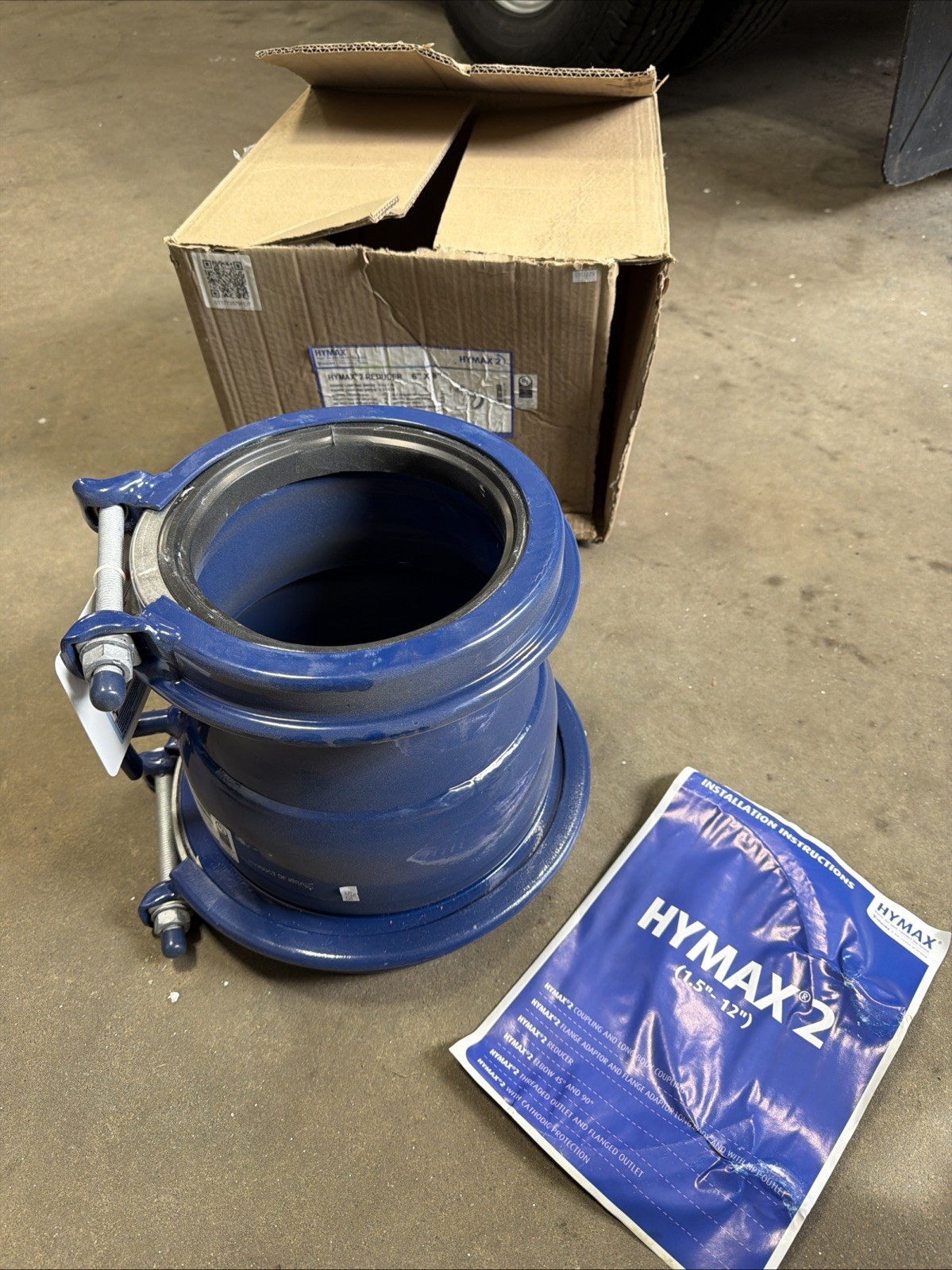 Hymax 2 Reducer 6”x8” 861540163021716 Hymax 2 Reducer 6”x8” 861540163021716