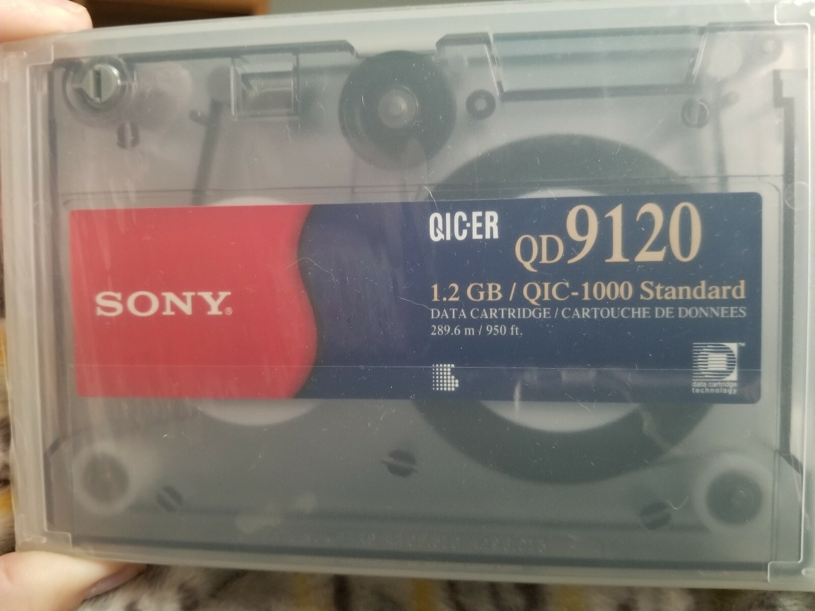 *NEW* Lot of 3~SONY QD9120 1.2 GB Data Cartridge~ *NEW* Lot of 3~SONY QD9120 1.2 GB Data Cartridge~