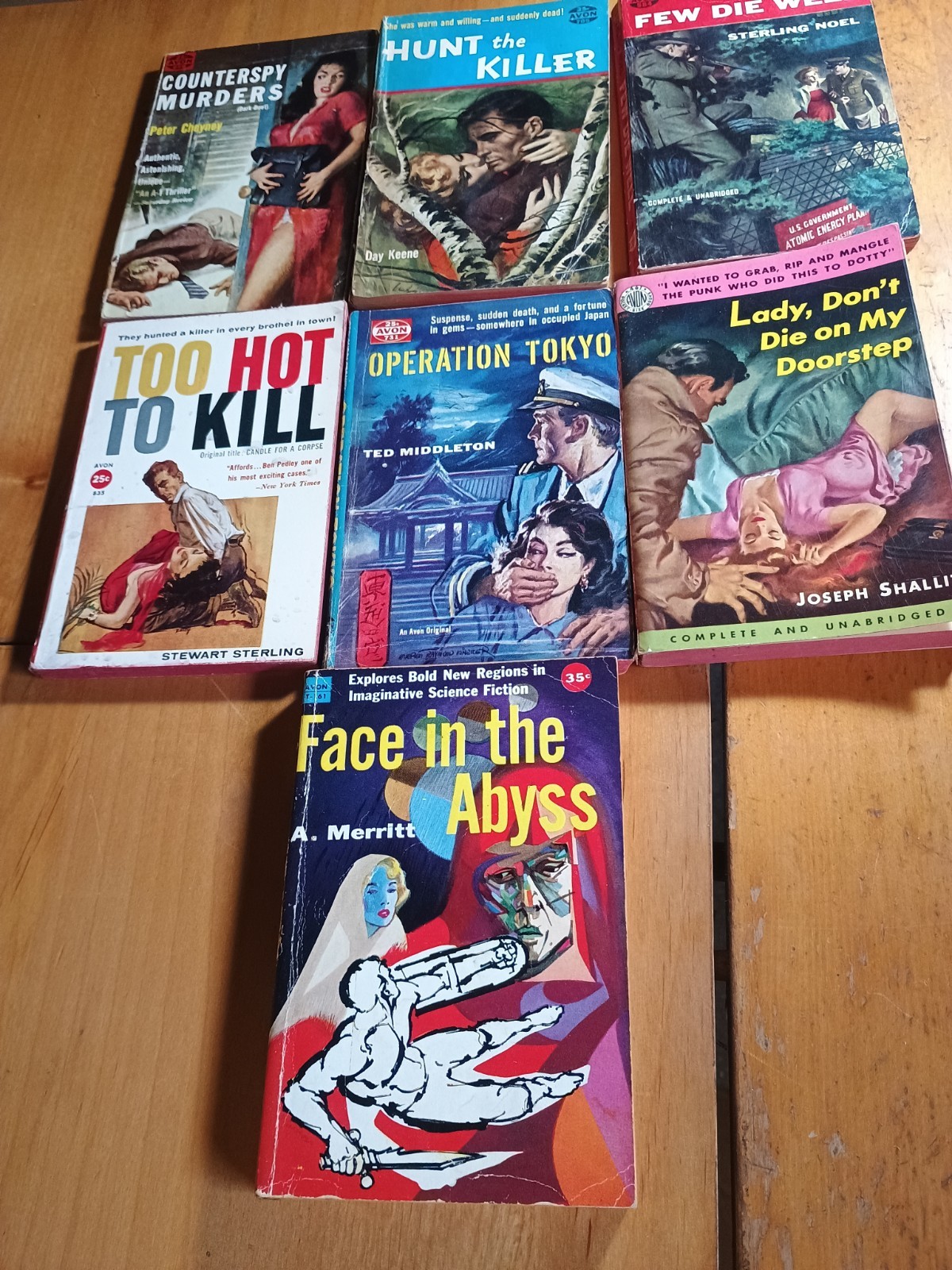 7 Vintage Smut Paperbacks B47 7 Vintage Smut Paperbacks B47