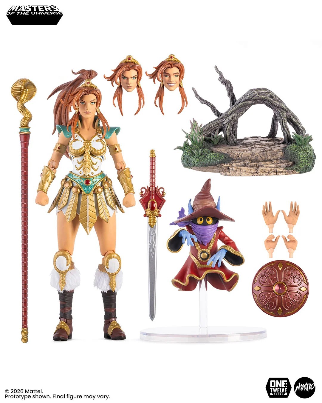 TEELA & ORKO Mondo 200X 1/12 FIGURE SET MOTU He-Man and Masters of the Universe