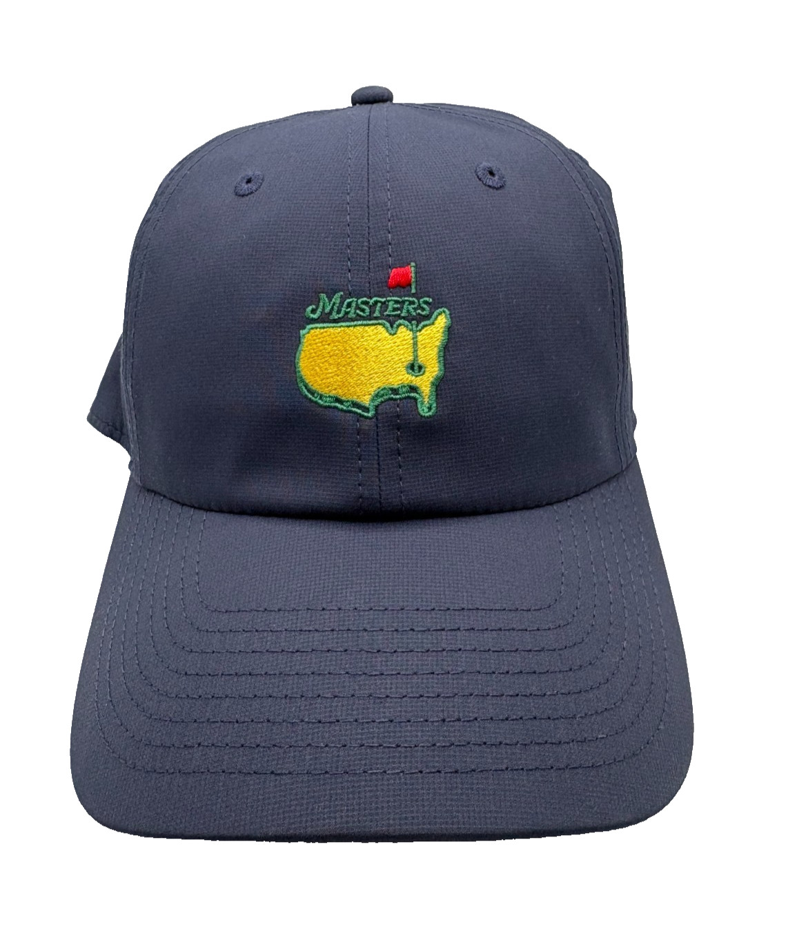 2026 Masters Logo Navy Blue Tech Men\'s Golf Hat Augusta National Adjustable 2026 Masters Logo Navy Blue Tech Men\'s Golf Hat Augusta National Adjustable