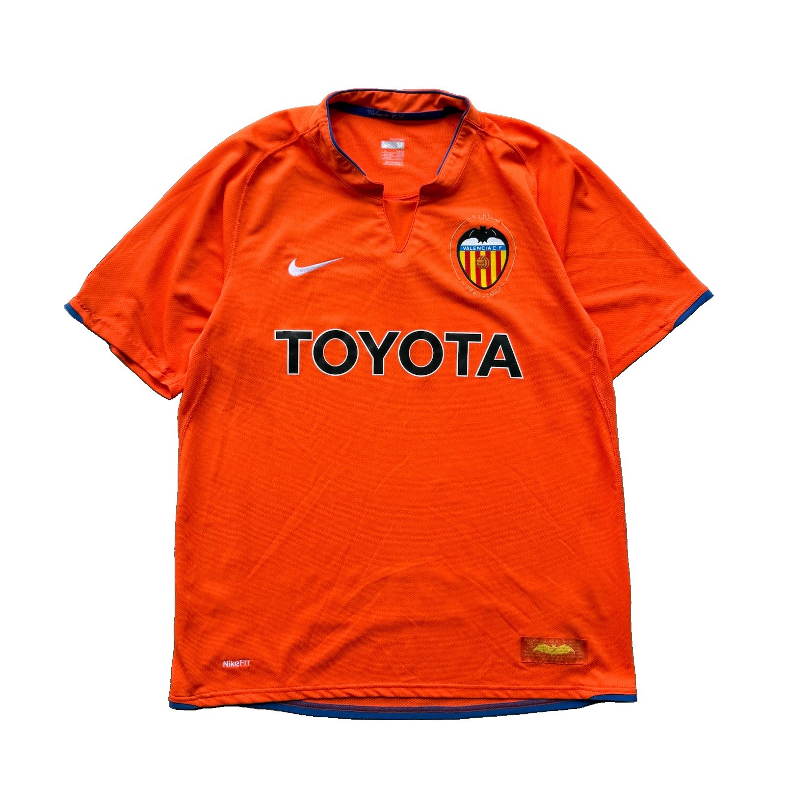 Vintage Crazy Nike Valencia C.F. 07/08 Classic Soccer Jersey Men\'s Size Medium Vintage Crazy Nike Valencia C.F. 07/08 Classic Soccer Jersey Men\'s Size Medium