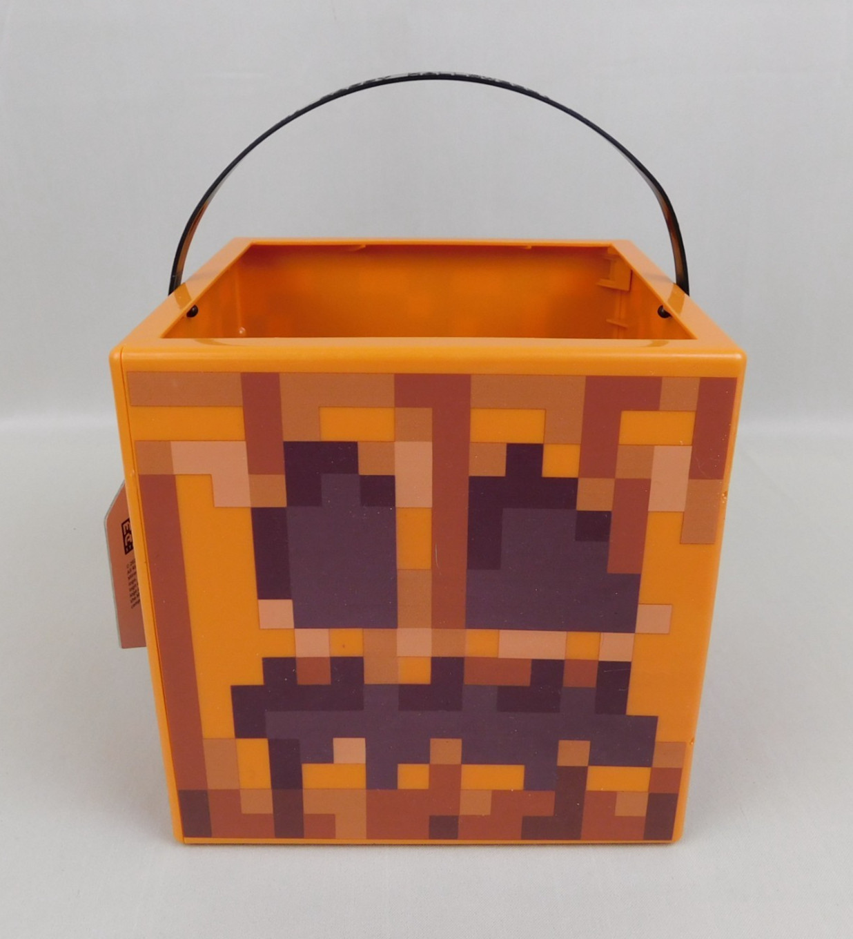 Minecraft Jack O Lantern Halloween Treat Pail Trick or Treat Bucket Mojang Minecraft Jack O Lantern Halloween Treat Pail Trick or Treat Bucket Mojang