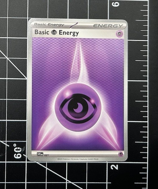 Basic Psychic Energy 021 SVE: Scarlet & Violet Energies Regular 2025 NM Basic Psychic Energy 021 SVE: Scarlet & Violet Energies Regular 2025 NM
