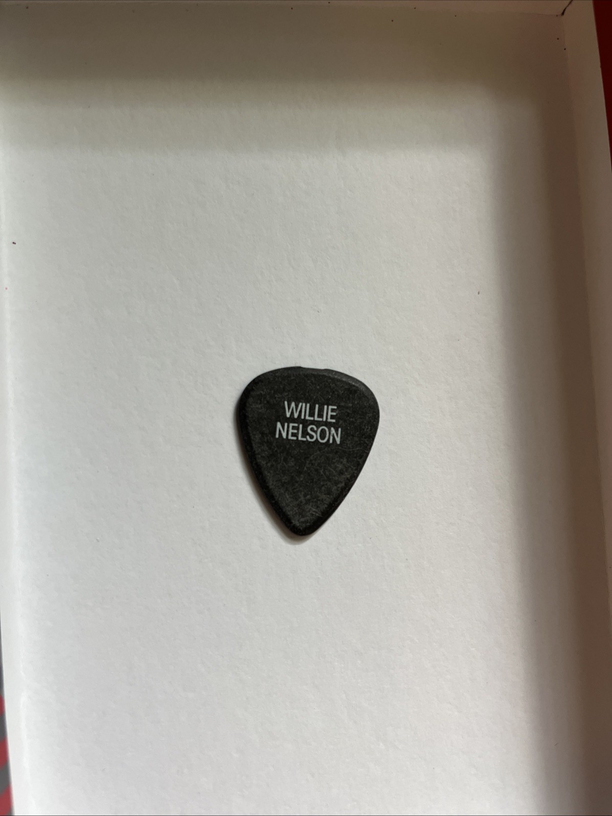 VINTAGE Willie Nelson Tour Guitar Pick JODY PAYNE Stage Used Family Band RARE