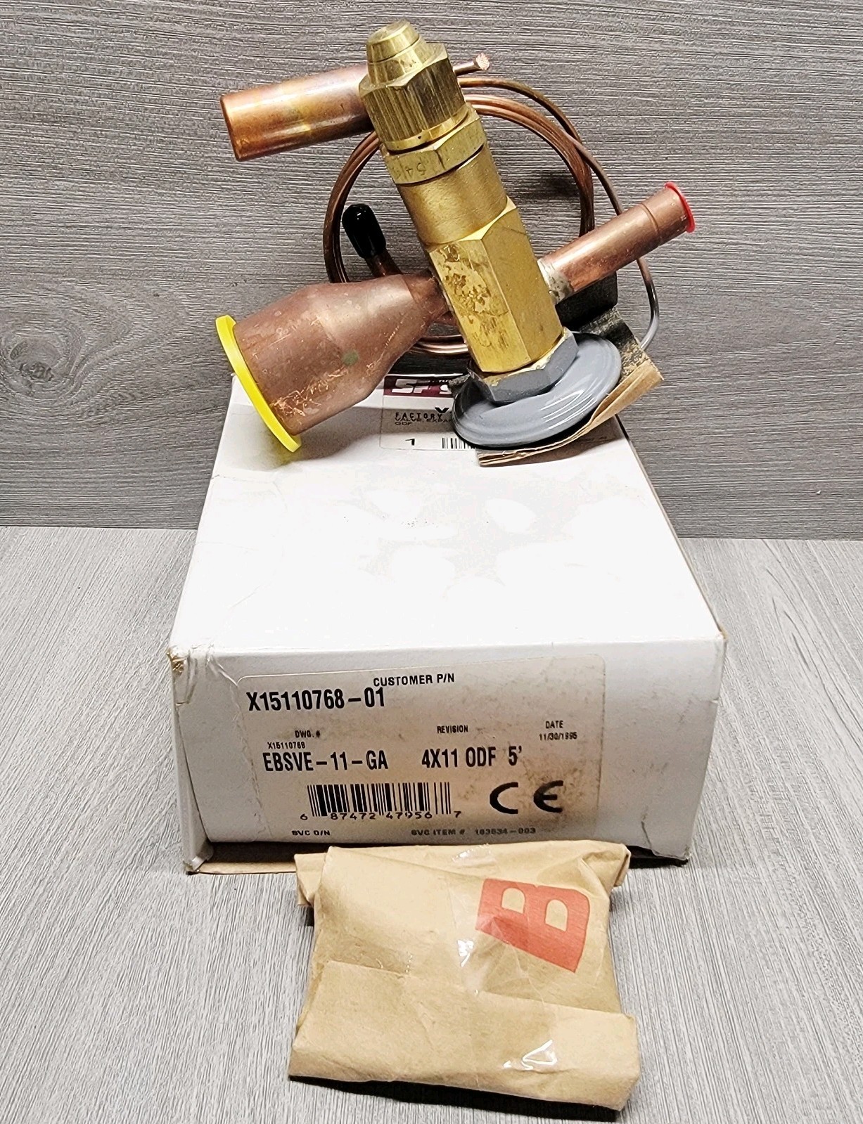 SERVICE FIRST EXPANSION VALVE VAL04934 **NEW** SERVICE FIRST EXPANSION VALVE VAL04934 **NEW**