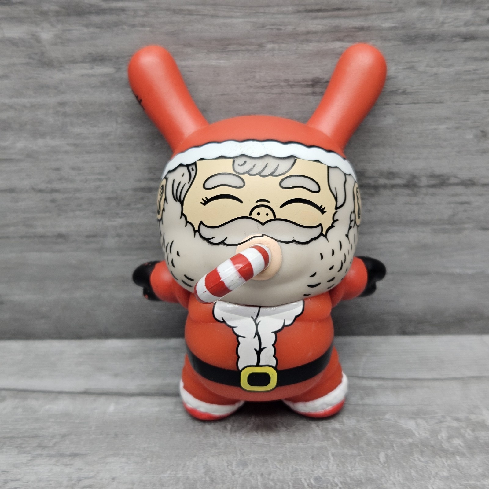 Kidrobot x Alex Solis: Chunky Holiday Dunny 3in Santa Kidrobot x Alex Solis: Chunky Holiday Dunny 3in Santa