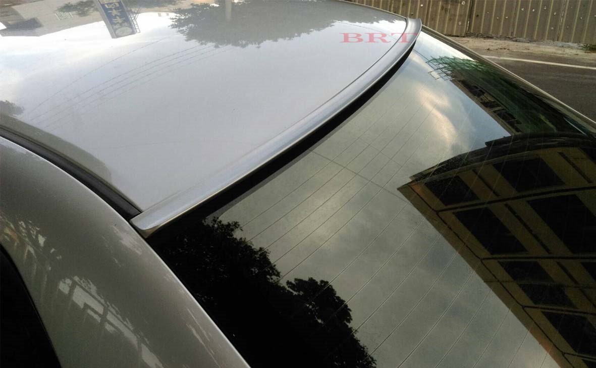 Silver Painted Fit 2003-2006 TOYOTA COROLLA 9TH GEN-Rear Window Roof Spoiler 