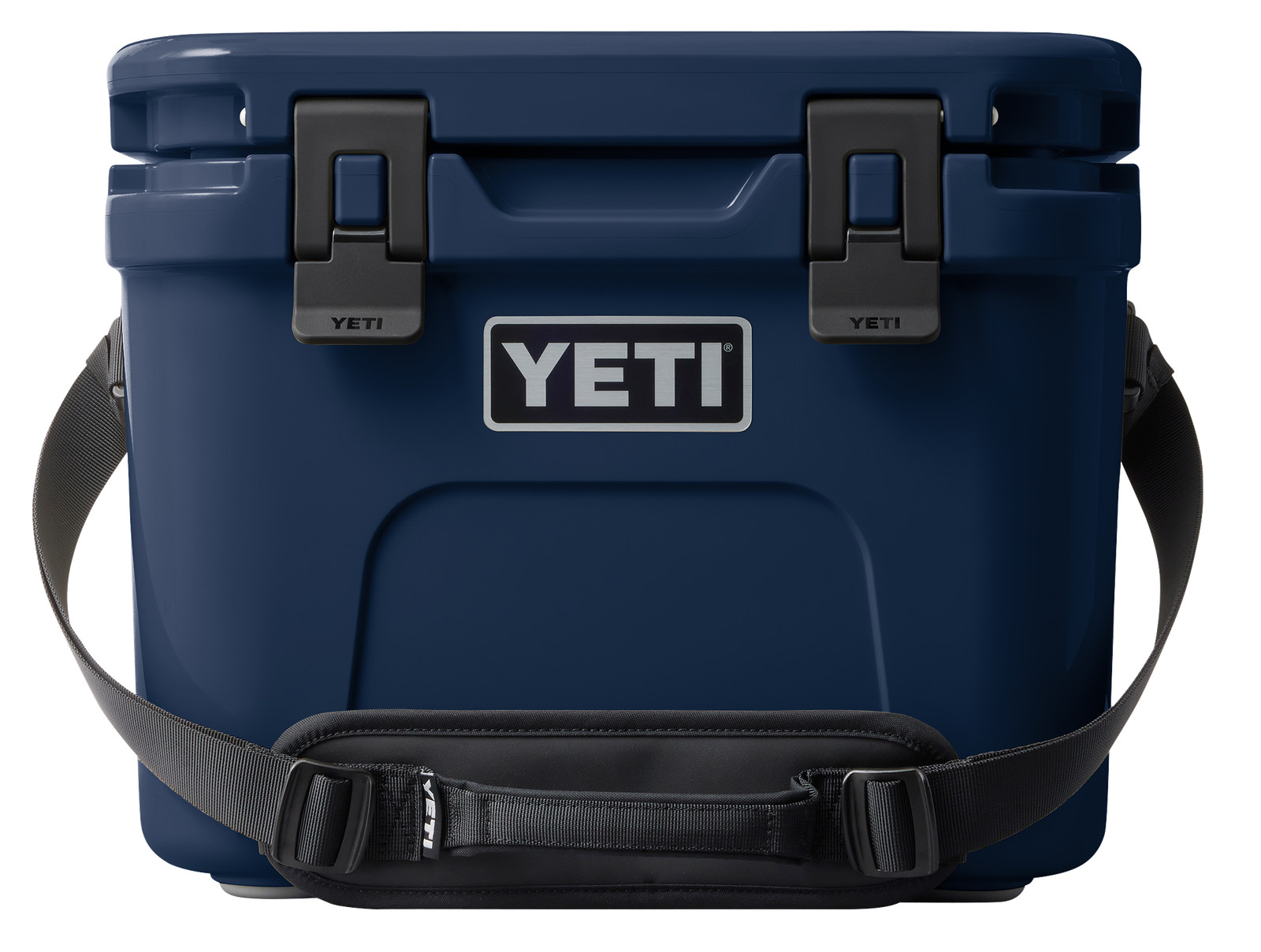 YETI Roadie 15 Hard Cooler with DoubleDuty Shoulder Strap, Navy - Polyethylene