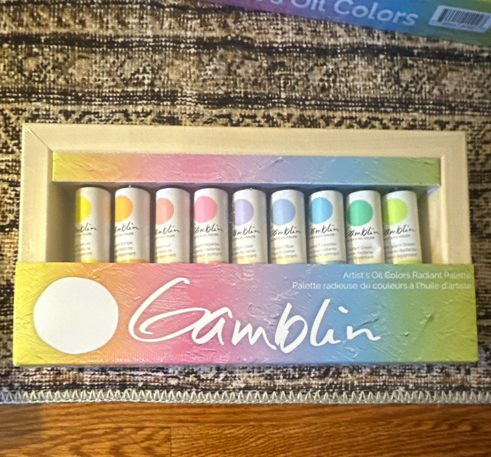 Gamblin Artist's Oil Colors Radiant Palette Set, Multicolor 9 x 37ml Tubes Gamblin Artist's Oil Colors Radiant Palette Set, Multicolor 9 x 37ml Tubes