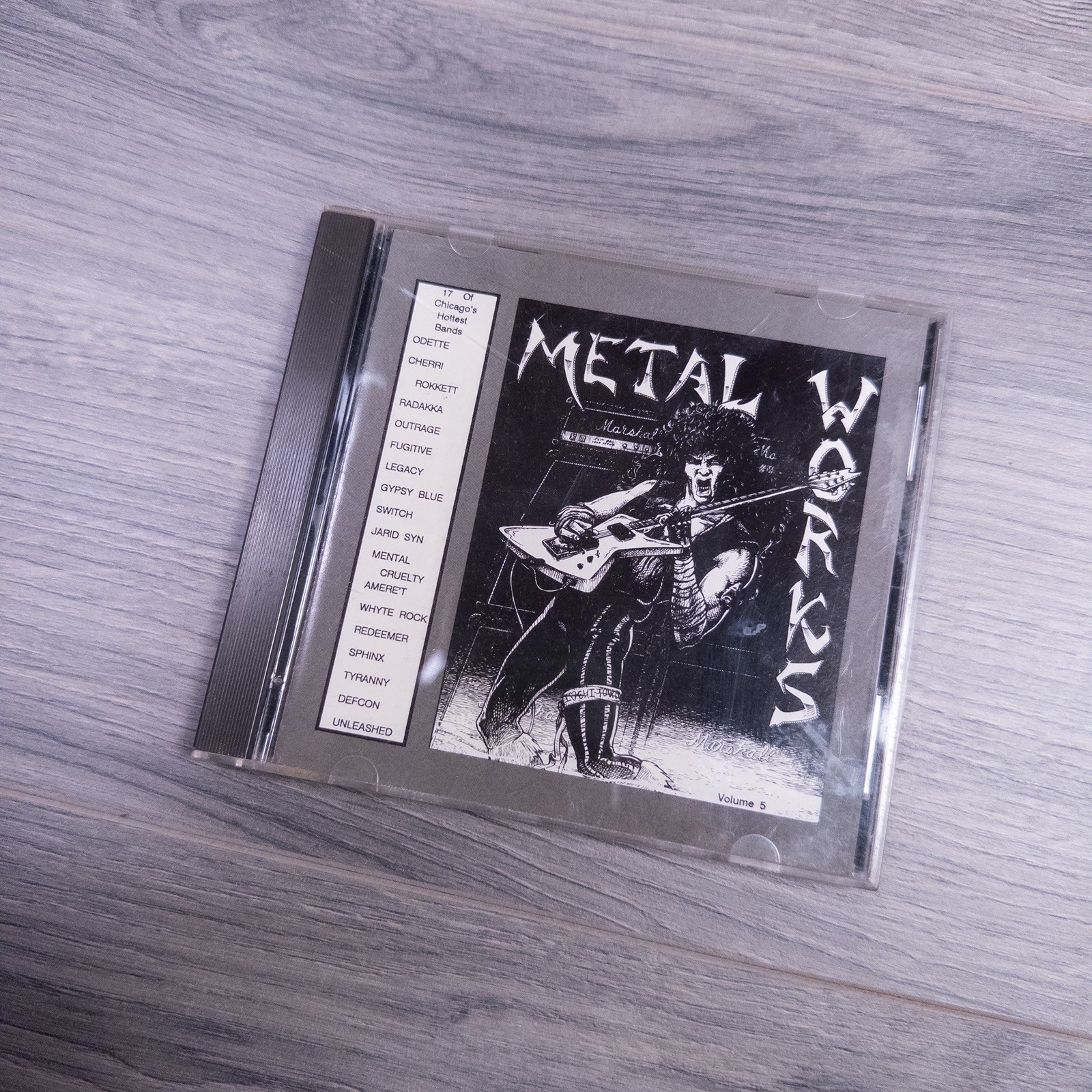 CHICAGO METAL WORKS Volume #5 CD Melodic Rock ODETTE Defcon GYPSY BLUE AOR RARE CHICAGO METAL WORKS Volume #5 CD Melodic Rock ODETTE Defcon GYPSY BLUE AOR RARE