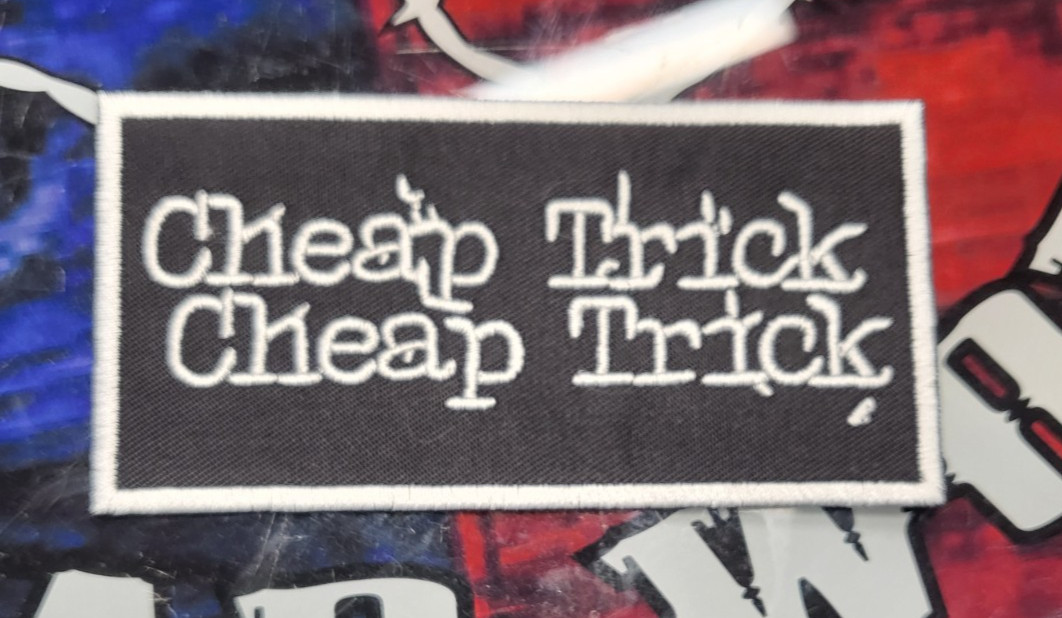 EMBROIDERED CHEAP TRICK ROCK BAND PATCH (Please Read Ad)