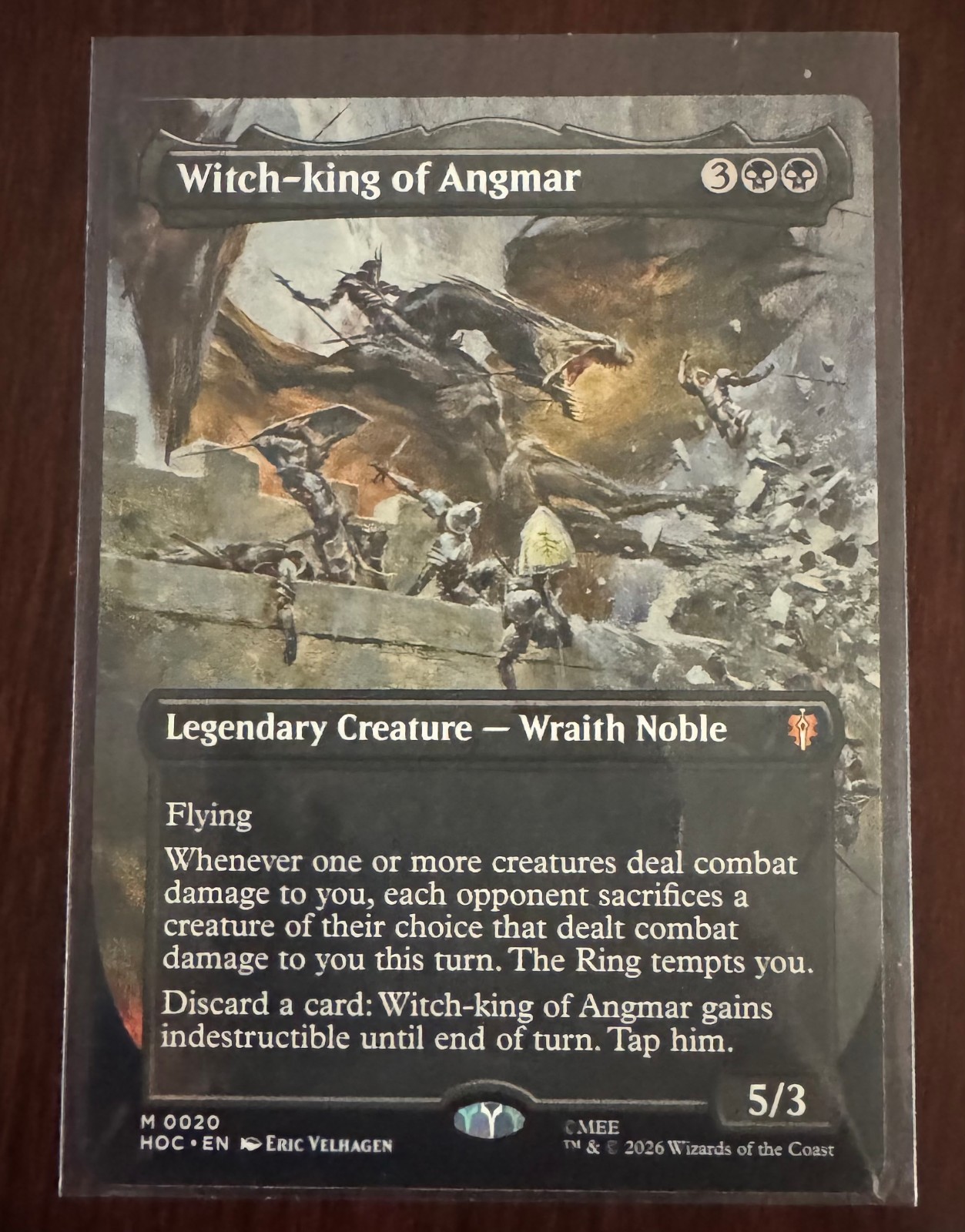 Witch-king of Angmar (Borderless) The Hobbit: Eternal-Legal Regular Witch-king of Angmar (Borderless) The Hobbit: Eternal-Legal Regular